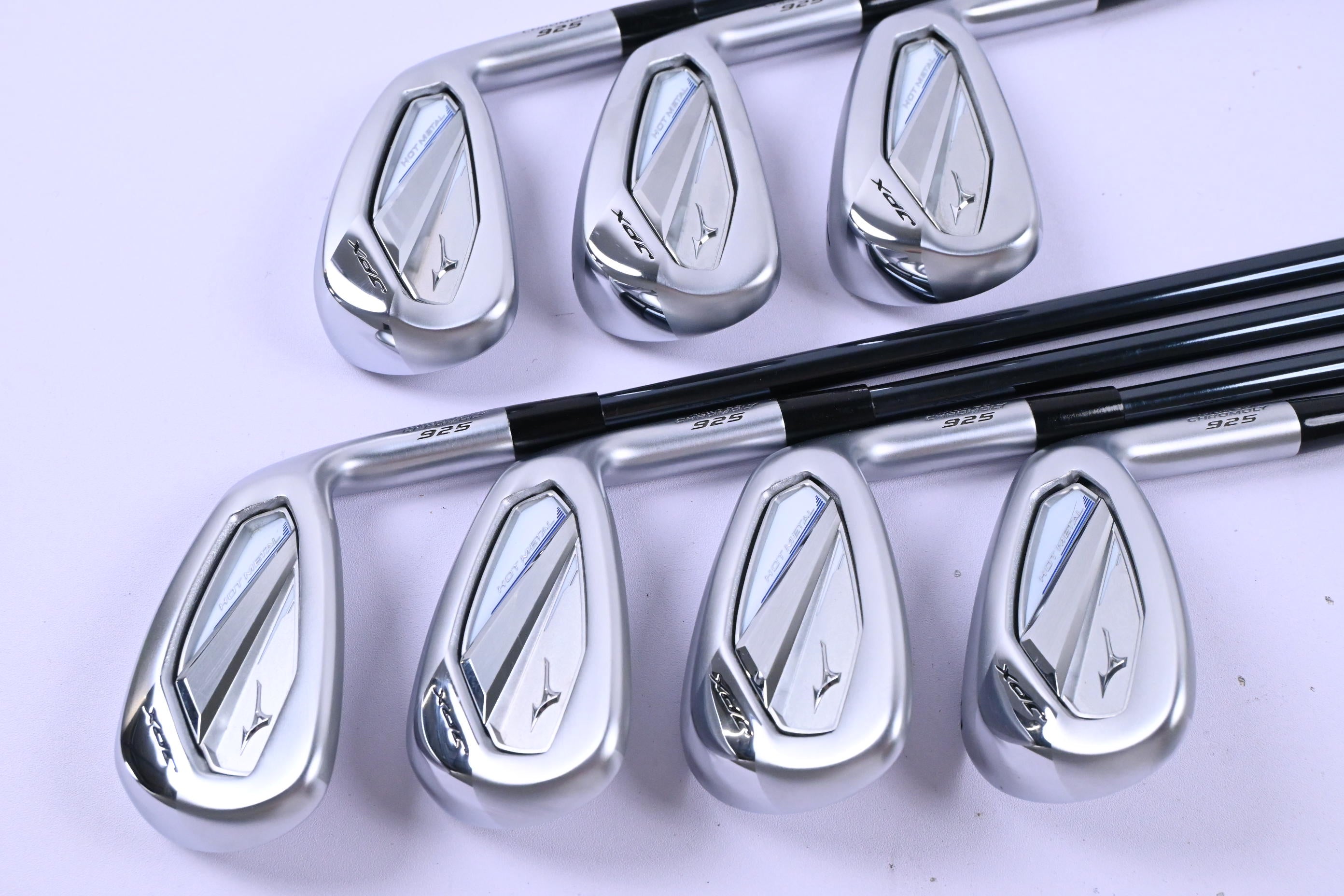 Mizuno JPX 925 Hot Metal Irons / 5-PW+GW / Regular Flex Recoil Dart ESX 60