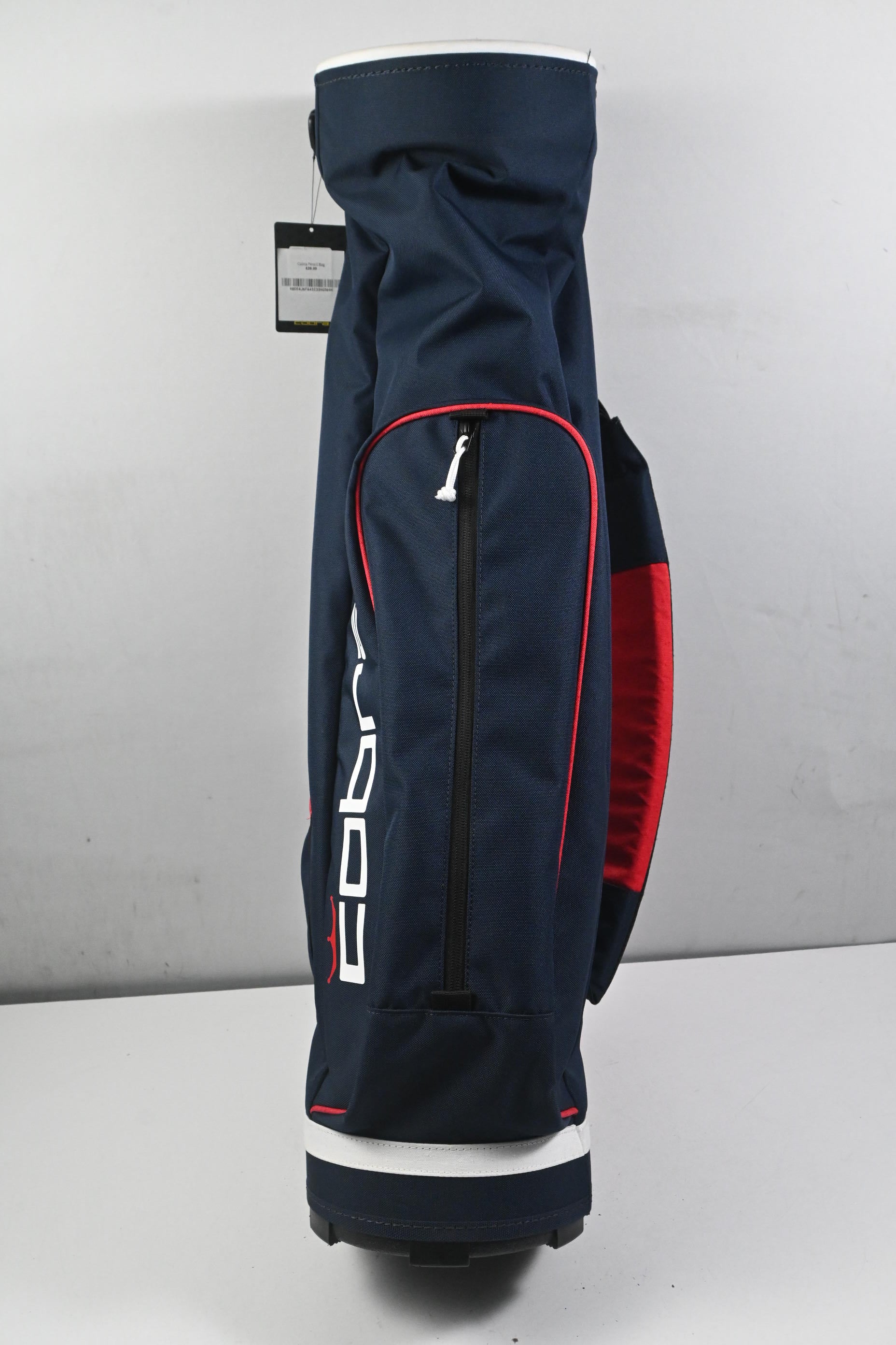 Cobra Pencil Bag / 2-Way Divider / Navy & Red