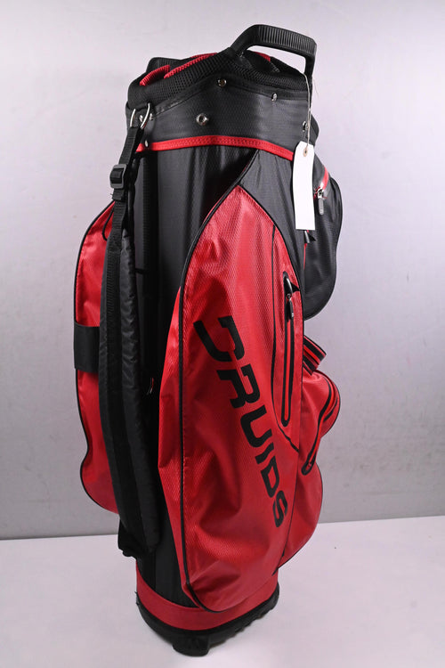 Druids Ever Dri Cart Bag / 14-Way Divider / Red, Black