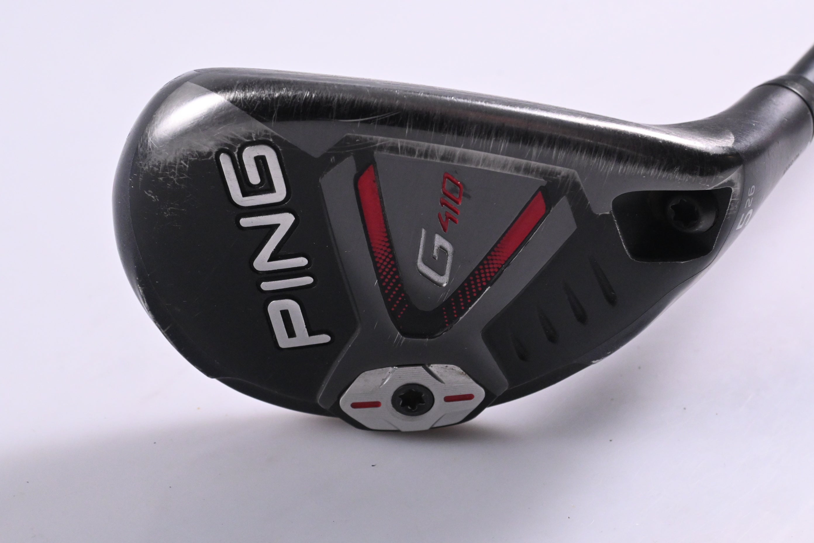 Ping G410 #5 Hybrid / 26 Degree / Regular Flex Ping Alta CB Red 70 Shaft