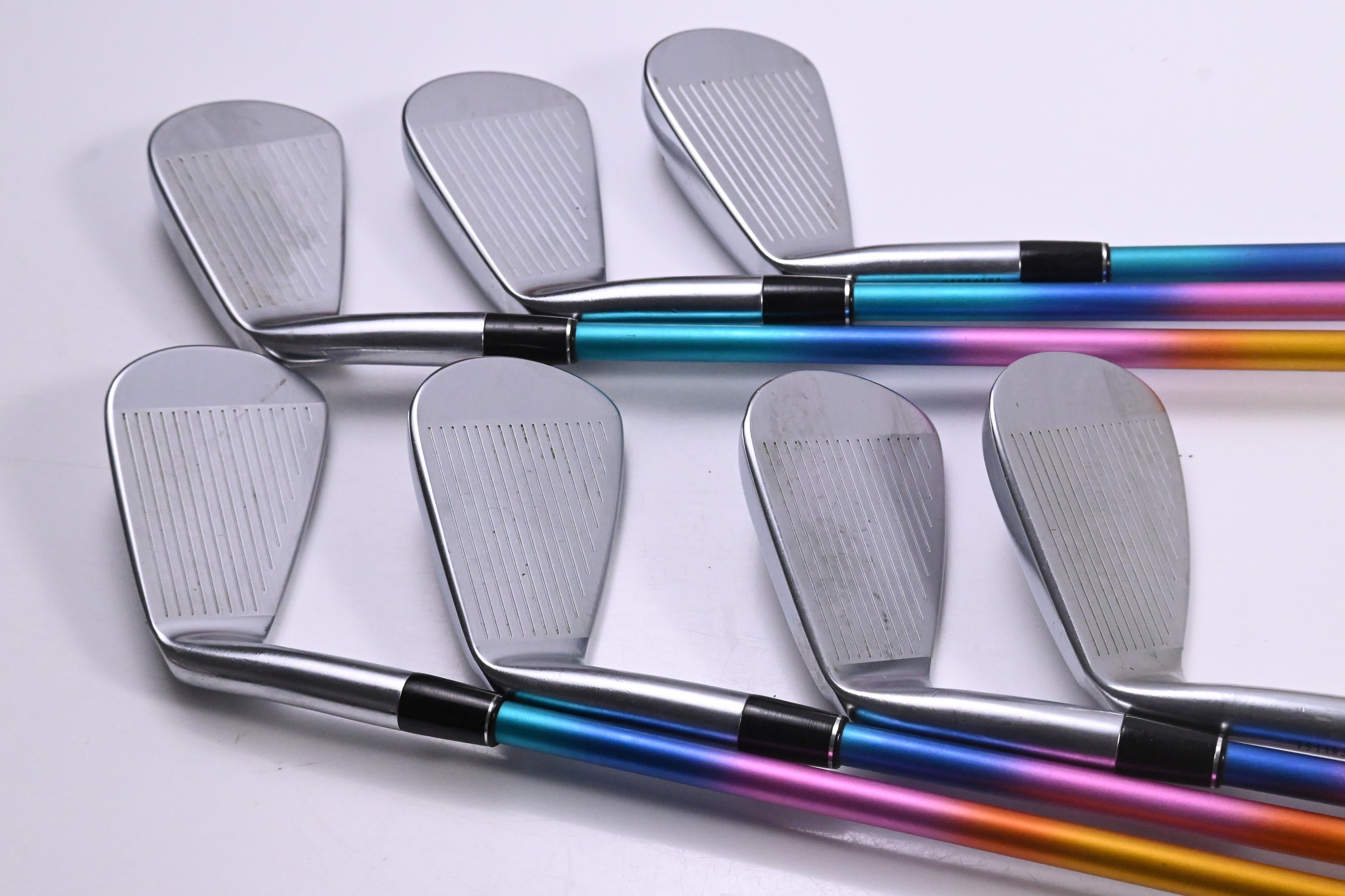 Srixon ZXi5 Irons / 5-PW+AW / Stiff Flex Autoflex 505 SF Rainbow Shafts