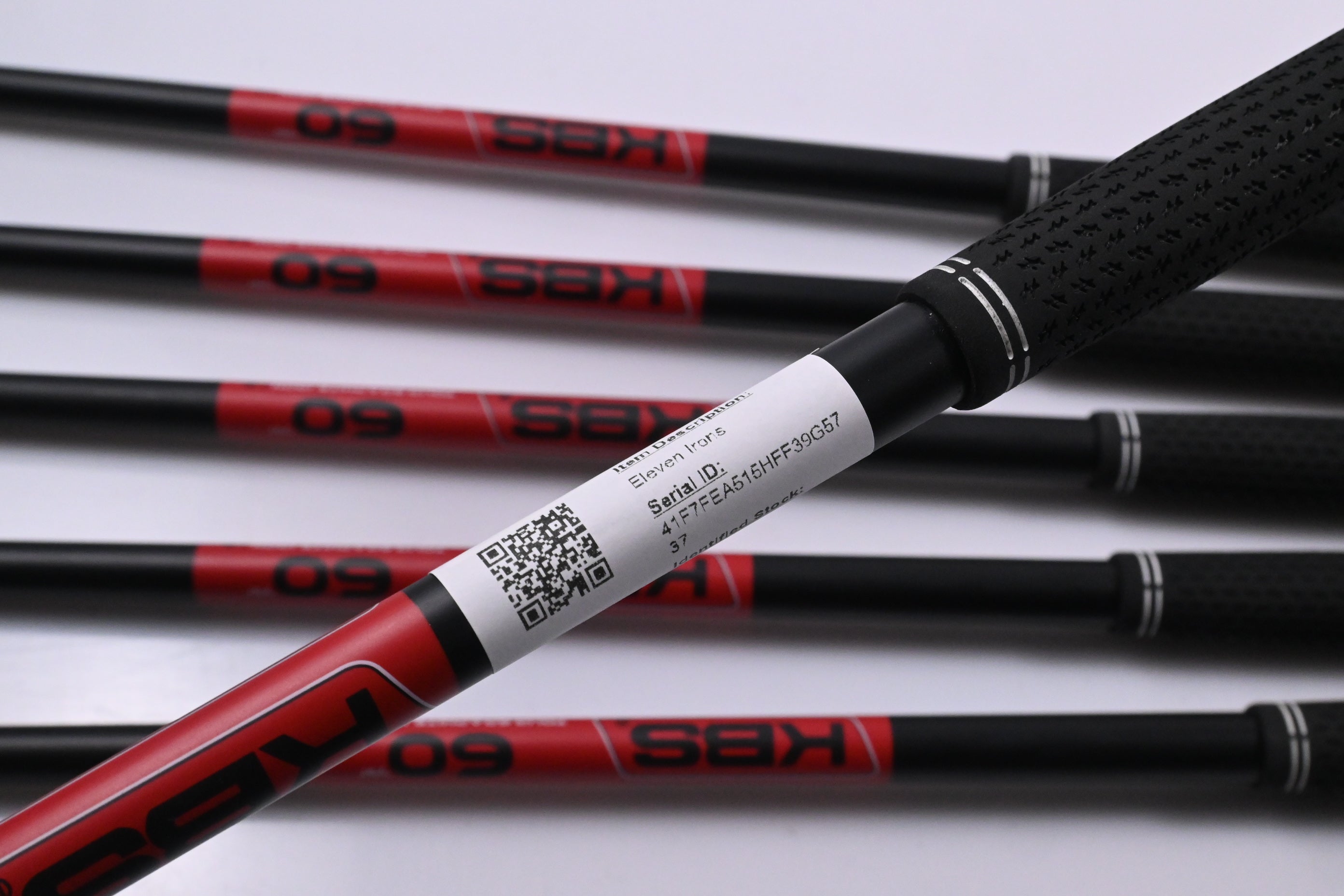 Eleven Irons / 5-PW / Senior Flex KBS 60 Shafts