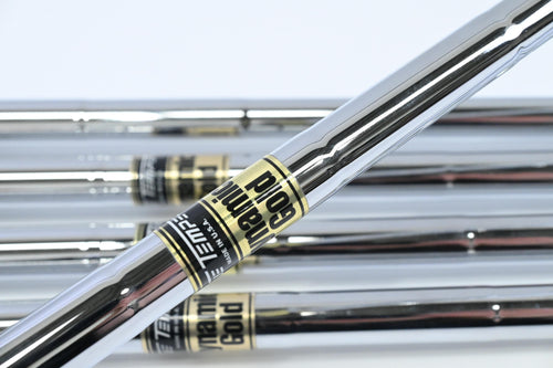 True Temper Dynamic Gold S300 Iron Shafts / Stiff Flex / Set Of 6 / .355" Tip