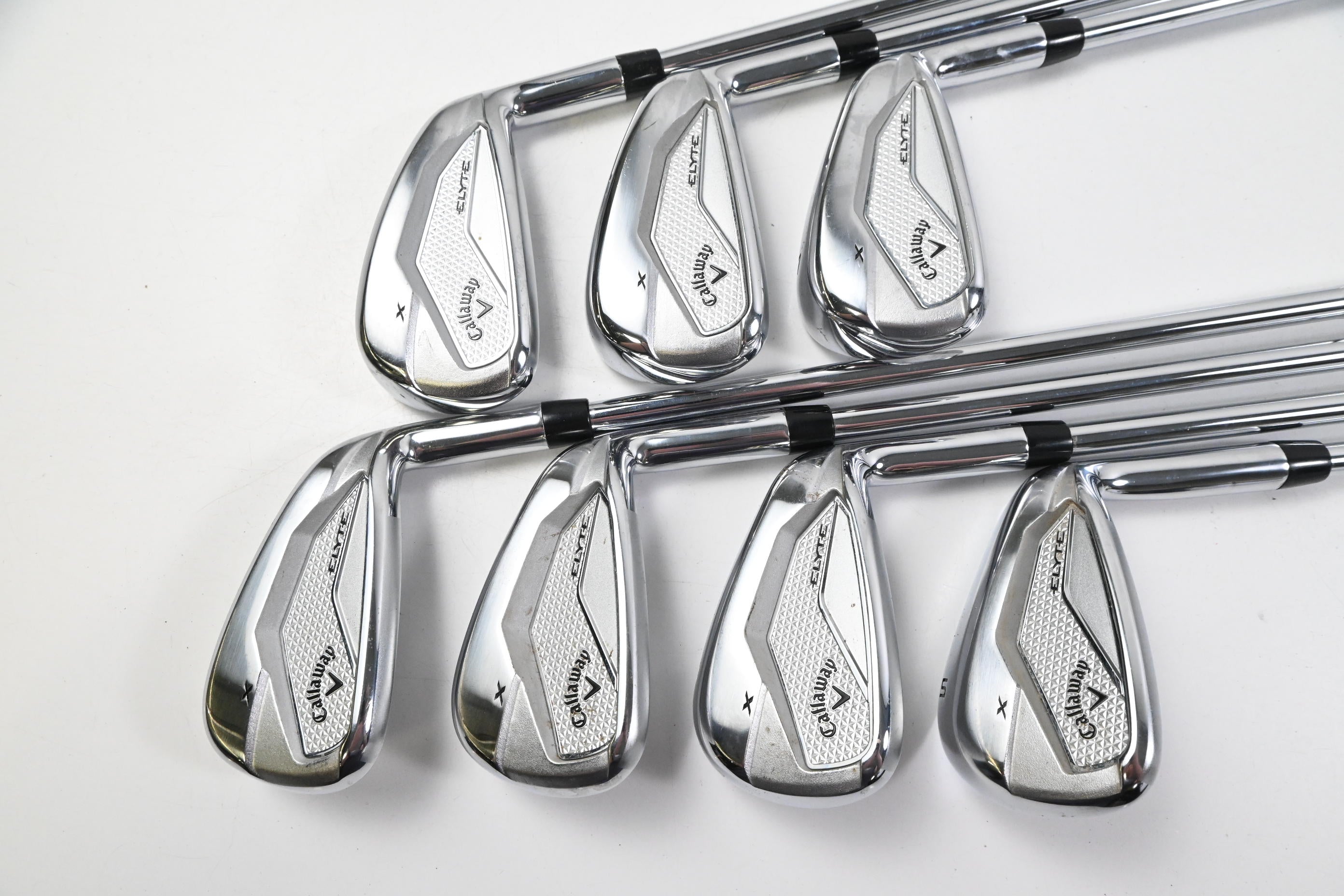 Callaway Elyte X Irons / 5-PW+SW / Regular Flex True Temper Vector 80 Shafts