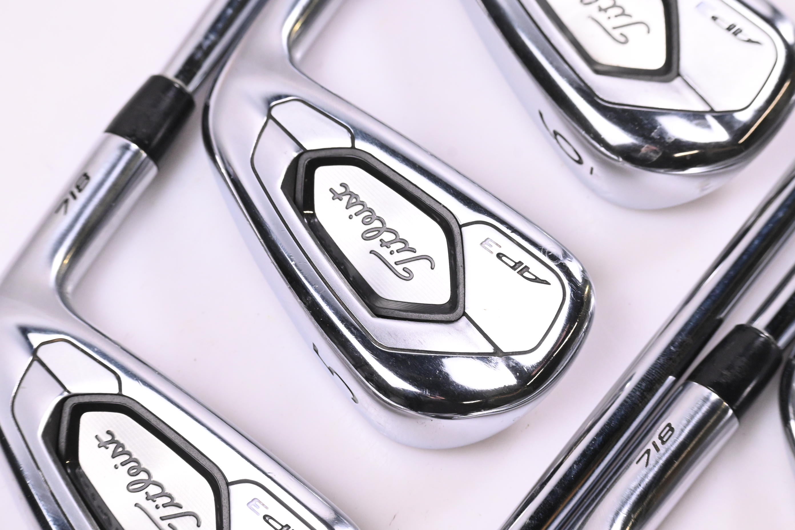 Titleist 718 AP3 Irons / 4-PW / Regular Flex AMT Black R300 Shafts