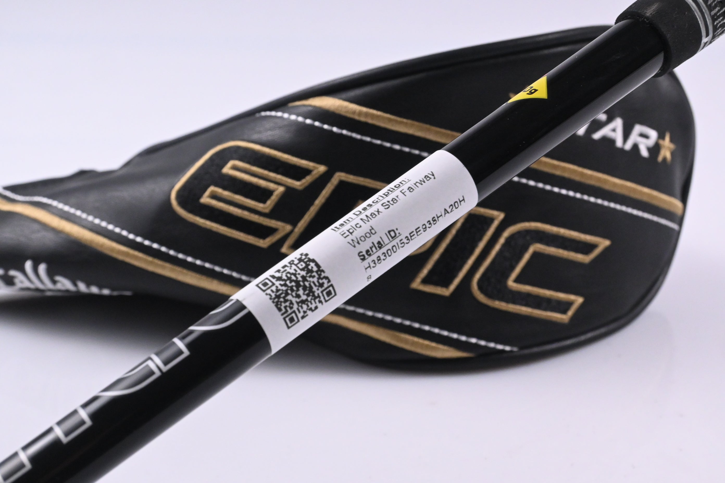 Left Hand Callaway Epic Max Star #3 Wood / 15 Degree / X-Flex HZRDUS Smoke Black