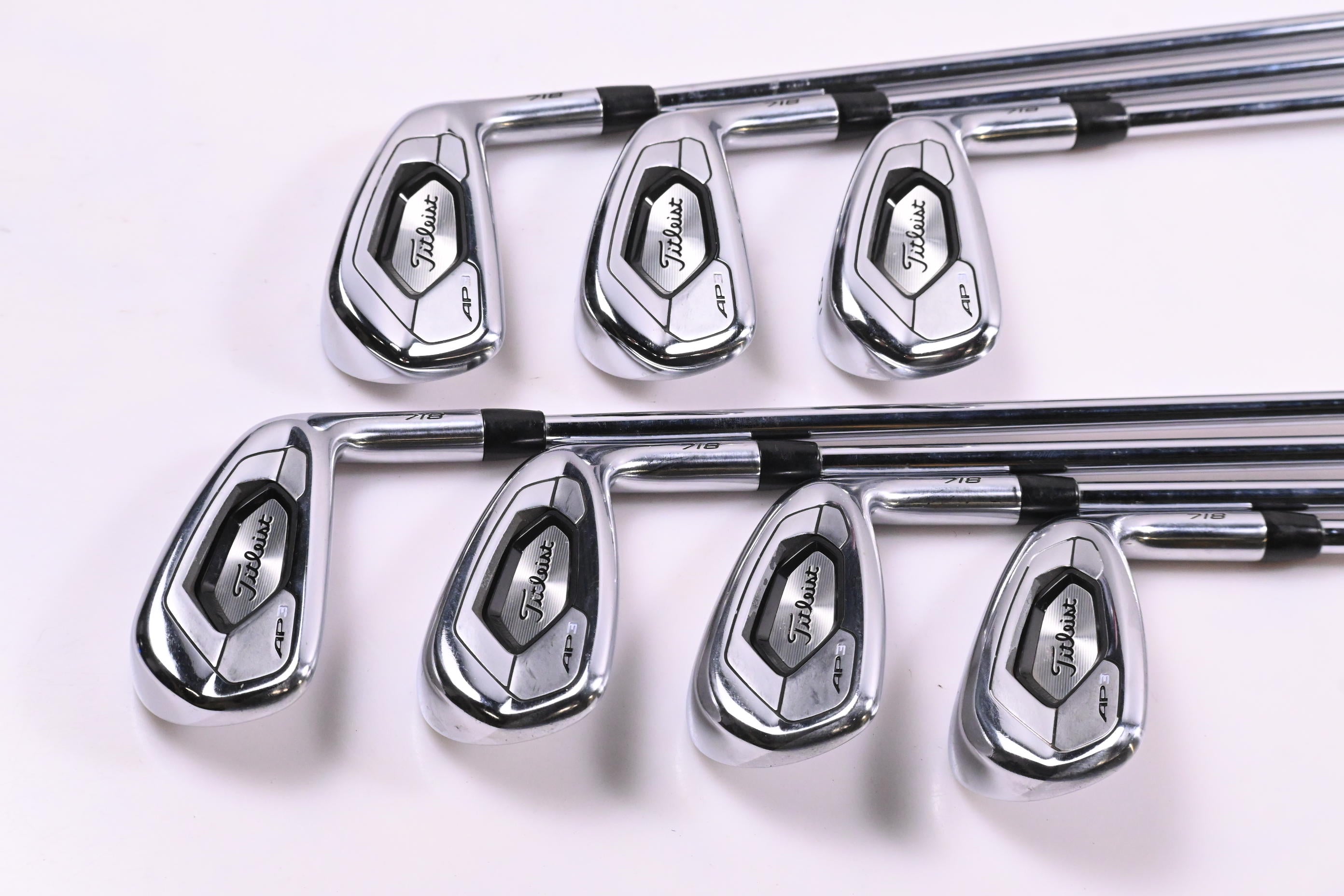 Titleist 718 AP3 Irons / 4-PW / Regular Flex AMT Black R300 Shafts