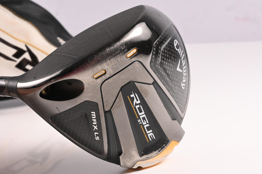 Left Hand Callaway Rogue ST MAX LS Driver / 9 Degree / Stiff Flex Tensei AV