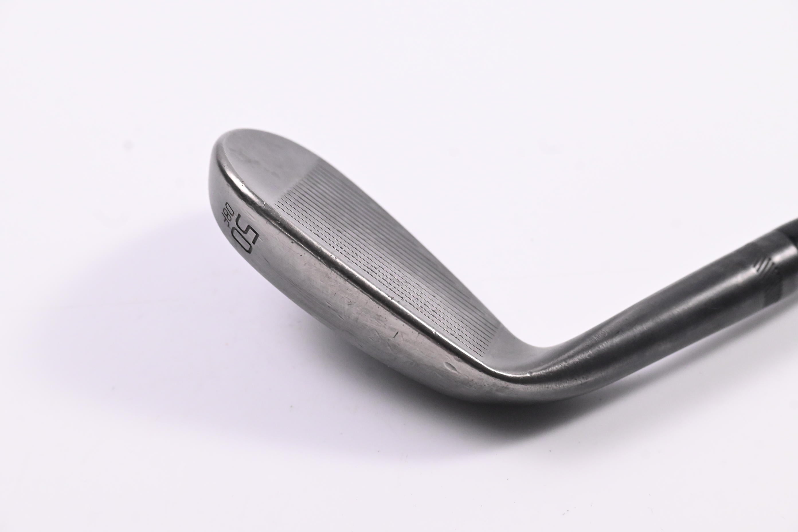 Titleist Vokey SM9 Jet Black Premium Gap Wedge / 50 Degree / Stiff Flex