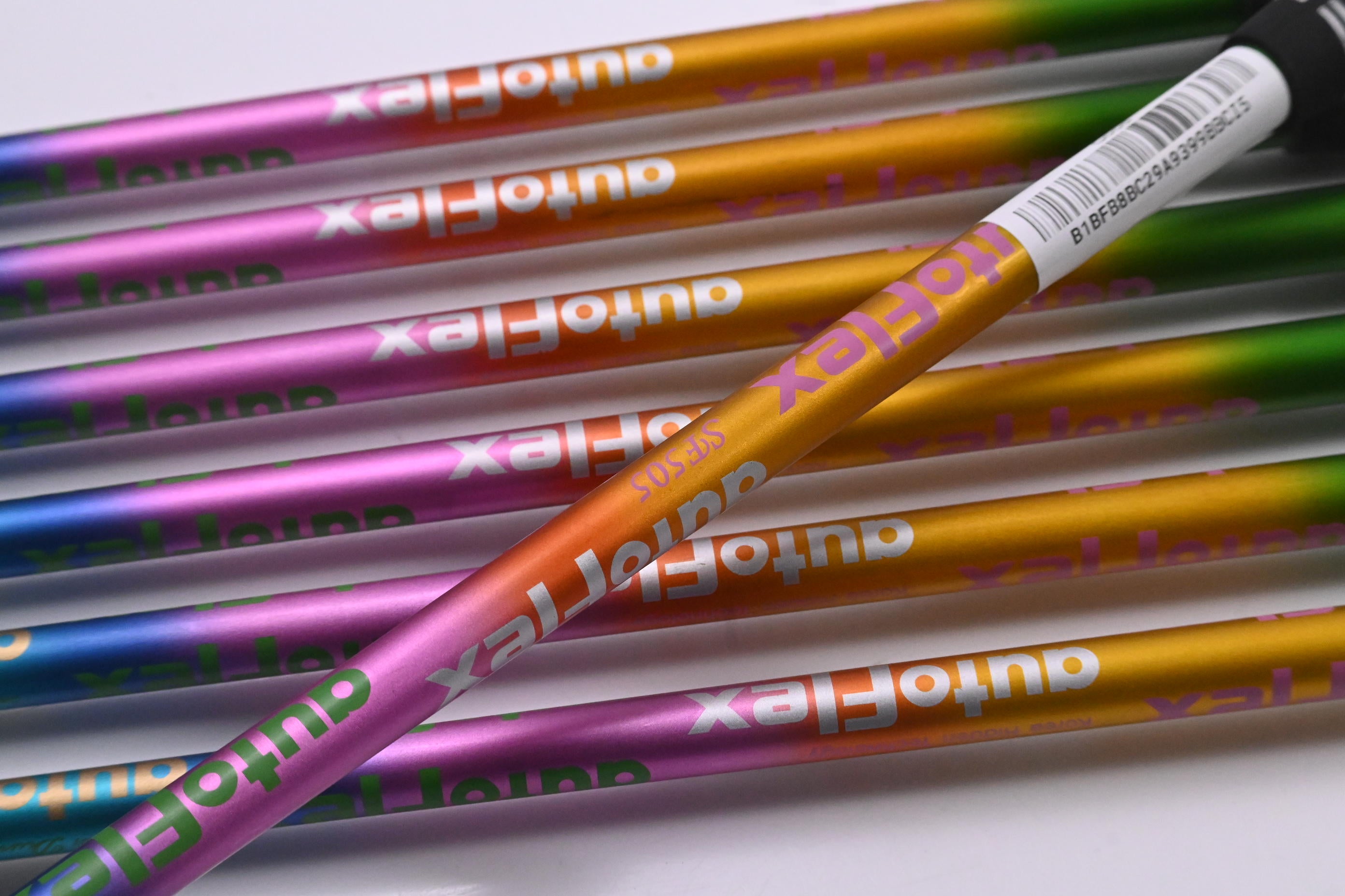 Srixon ZXi5 Irons / 5-PW+AW / Stiff Flex Autoflex 505 SF Rainbow Shafts