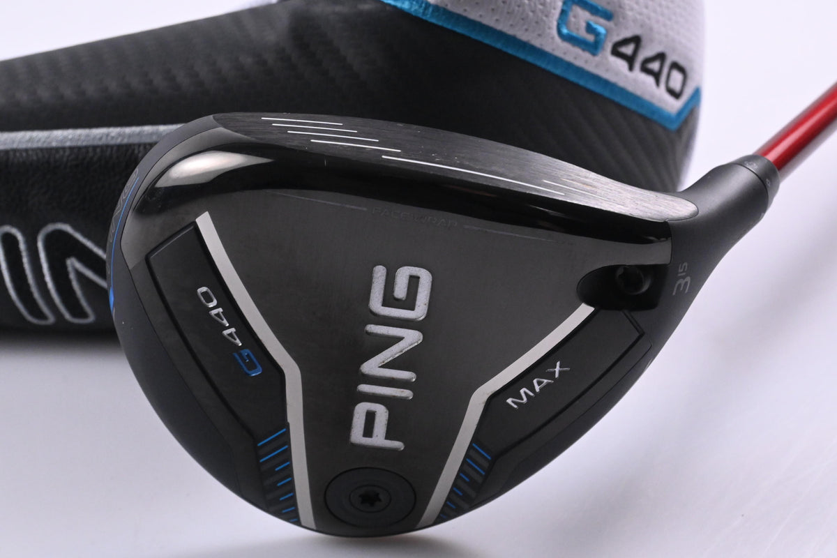 Ping G440 Max #3 Wood / 15 Degree / Regular Flex Denali Red 60 Shaft