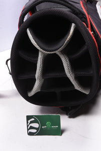 Motocaddy Cart Bag / 11-Way Divider / Black, Red, White