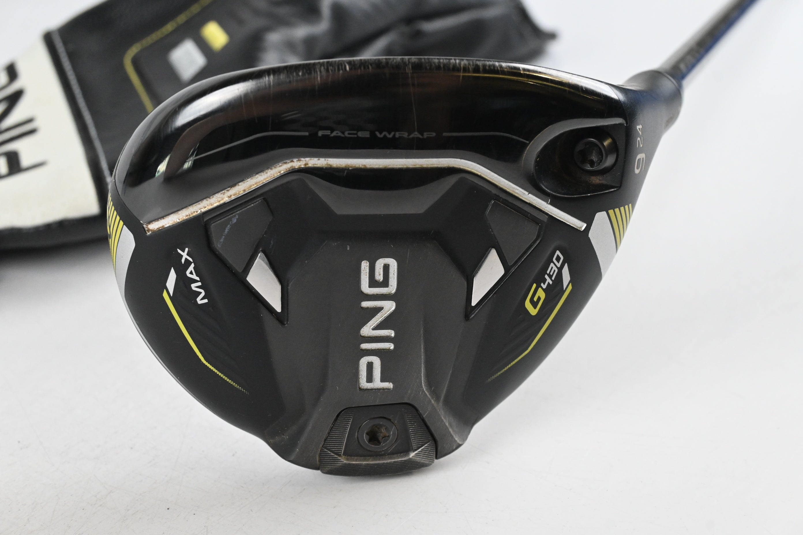 Ping G430 Max #9 Wood / 24 Degree / Regular Flex Ping Tour 2.0 Chrome 75 Shaft