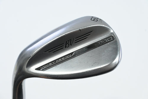 Left Hand Titleist Vokey SM9 Lob Wedge / 60 Degree / Wedge Flex Vokey SM10 Shaft