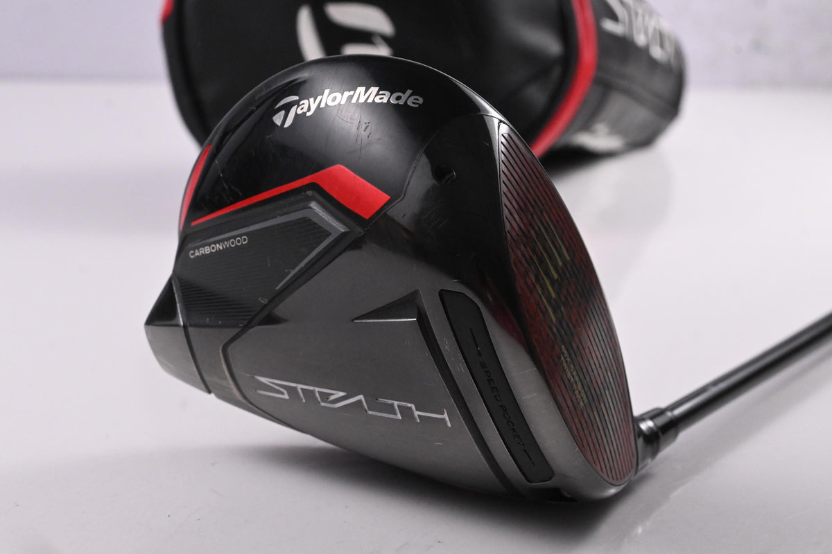 Taylormade Stealth Driver / 10.5 Degree / Stiff Flex HZRDUS Smoke RDX Red 60