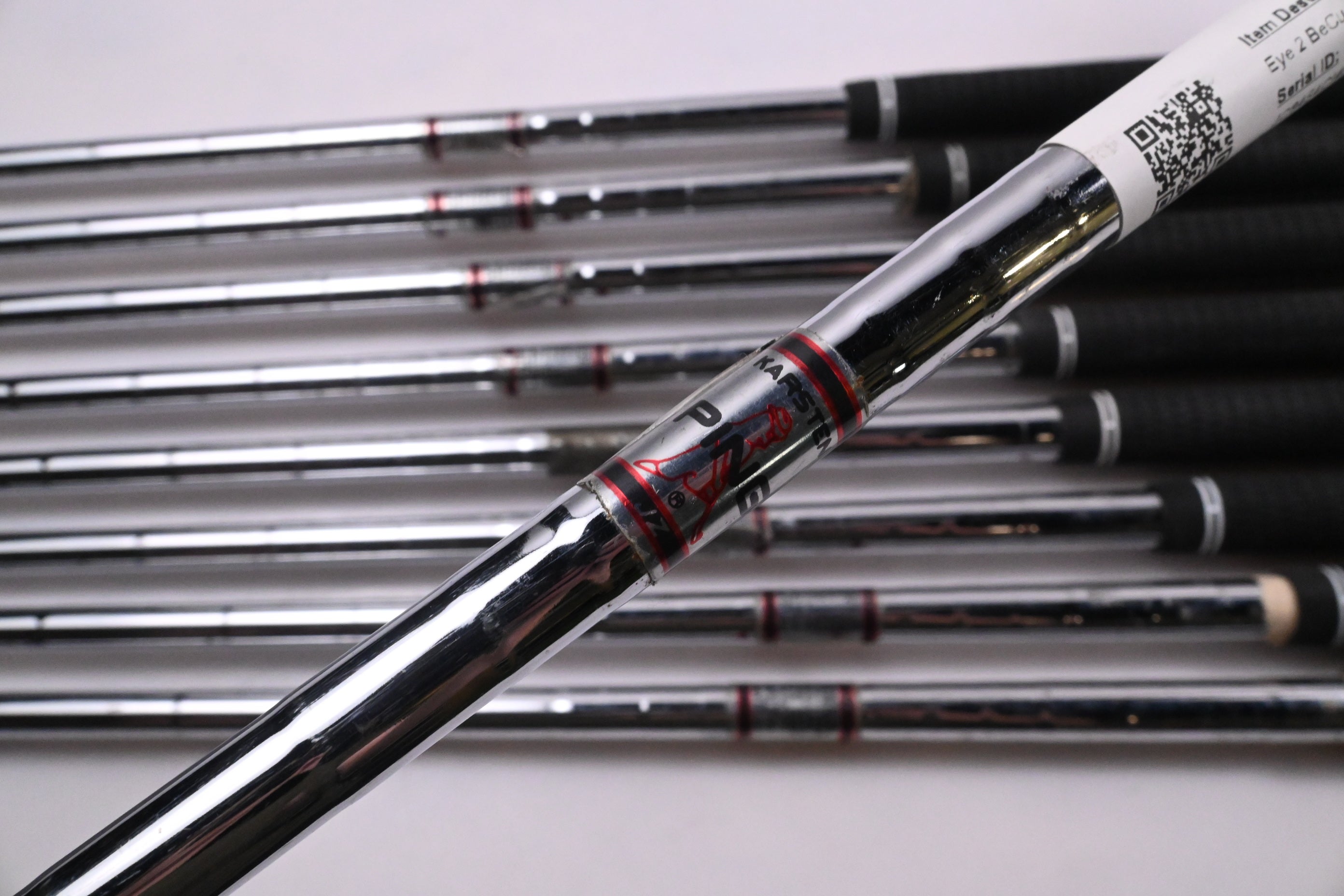 Ping Eye 2 BeCu Irons / 3-PW+SW / Black Dot / Stiff Flex Ping JZ Shafts