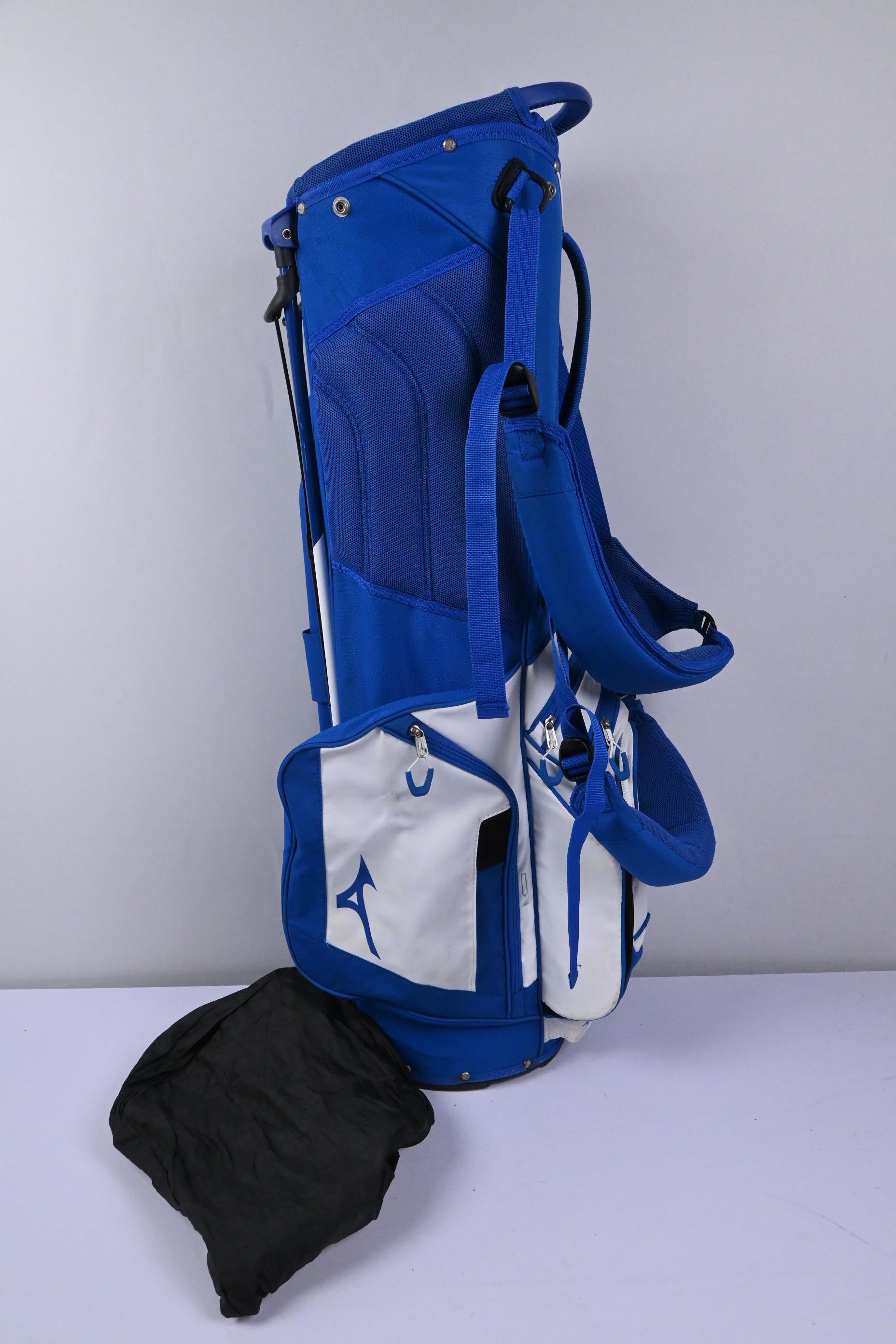 Mizuno BR-D3 Stand Bag / 5-Way Divider / Blue & White