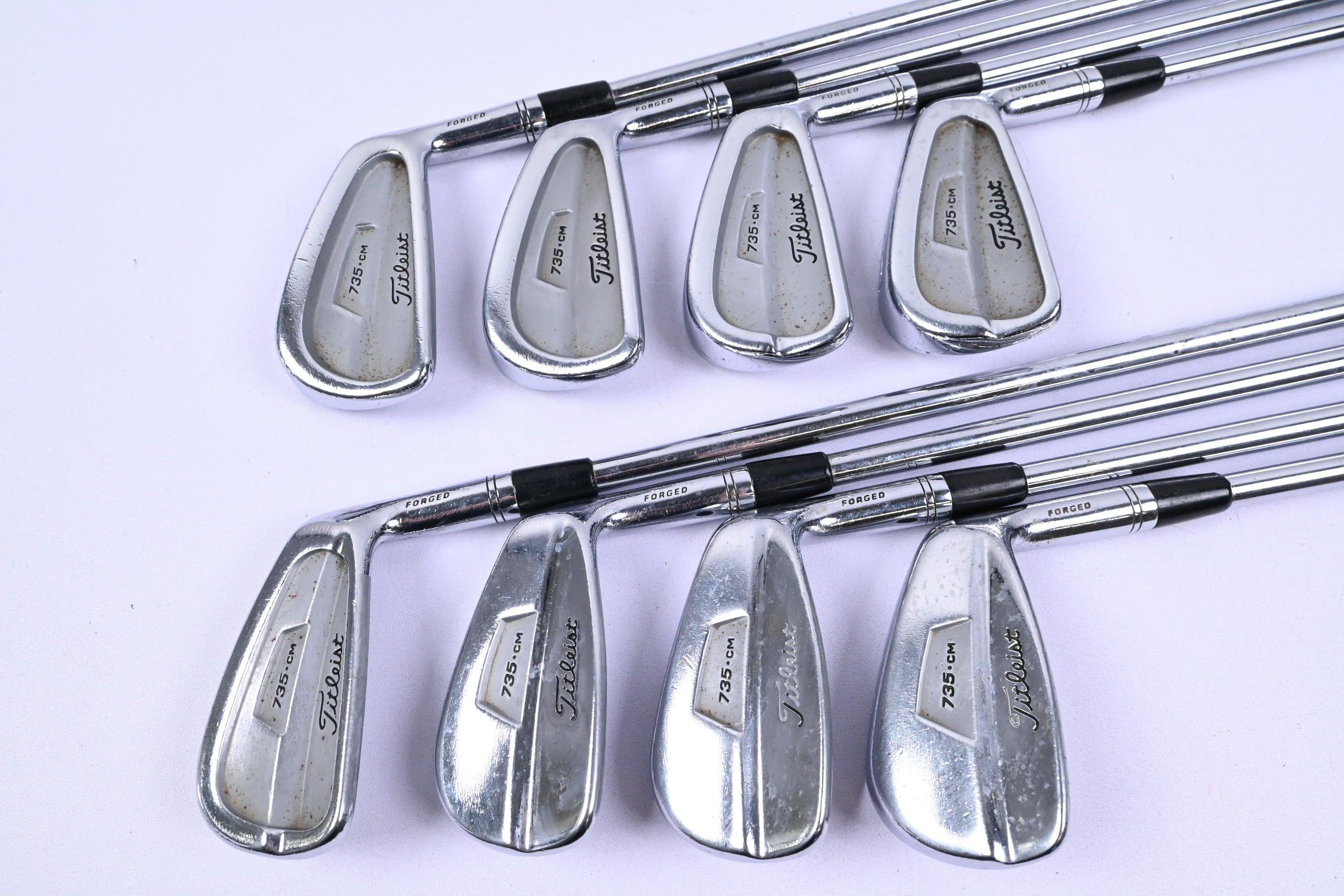 Titleist 735.CM Irons / 3-PW / Stiff Flex Dynamic Gold S300 Shafts