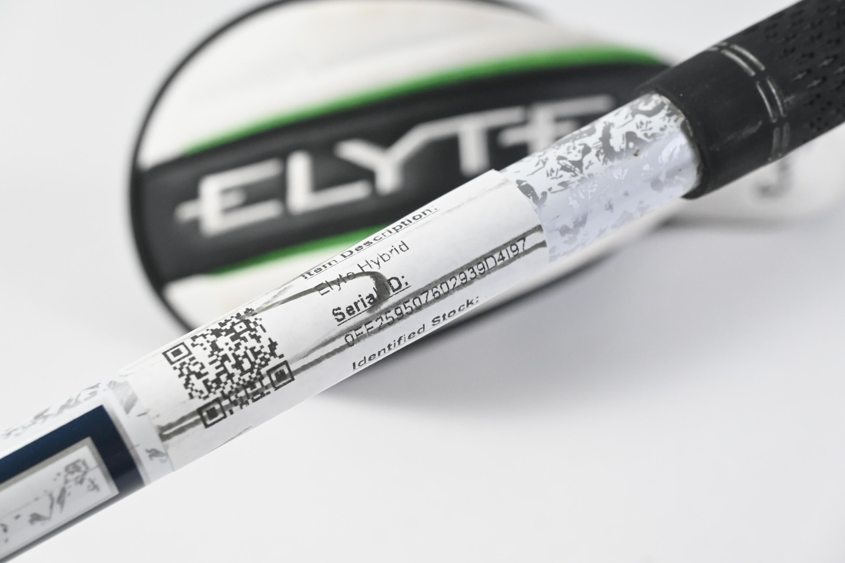 Callaway Elyte #4 Hybrid / 22 Degree / Stiff Flex Denali Charcoal 70 Shaft