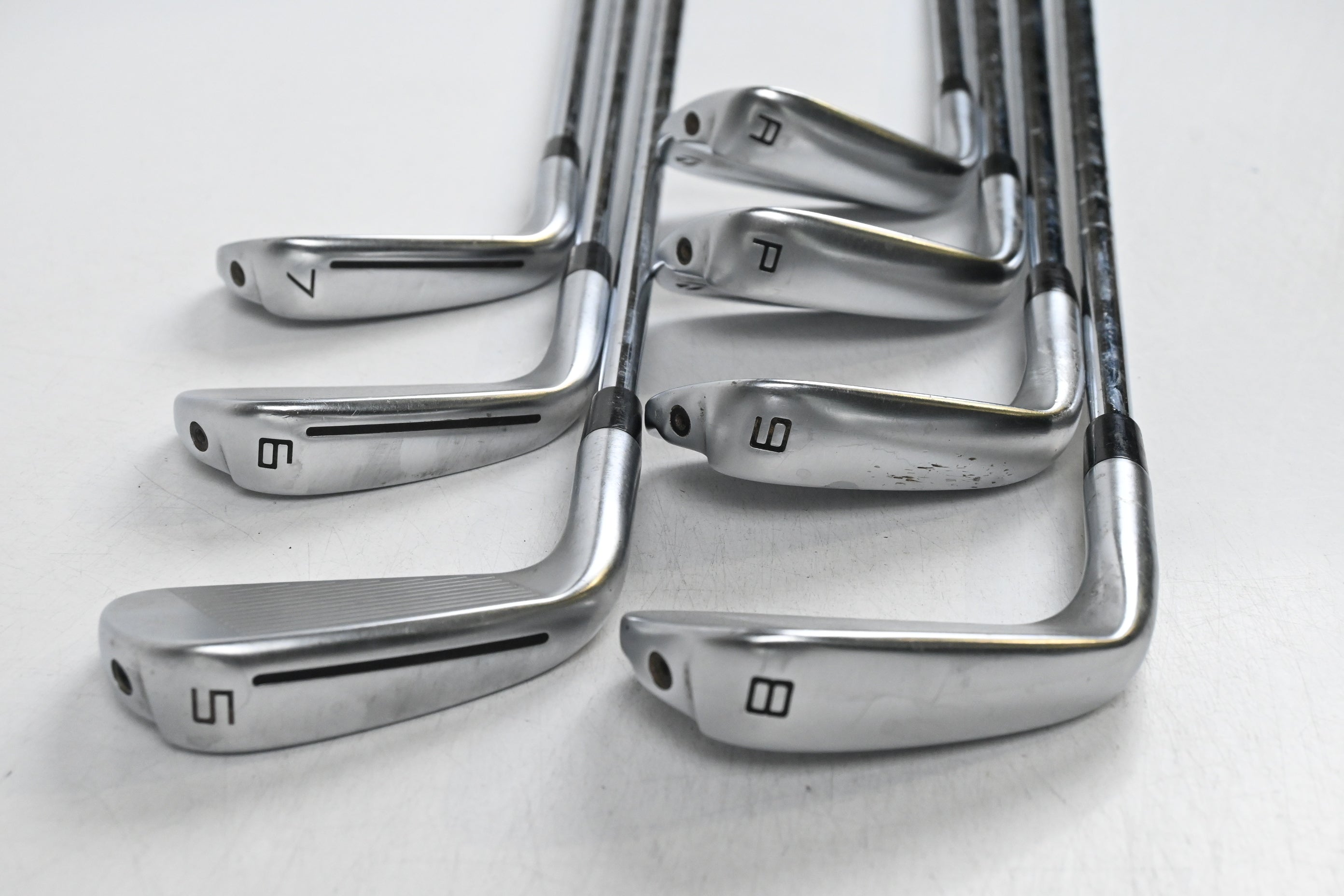 Taylormade P790 2021 Irons / 5-PW+GW / Stiff Flex Steel Shafts