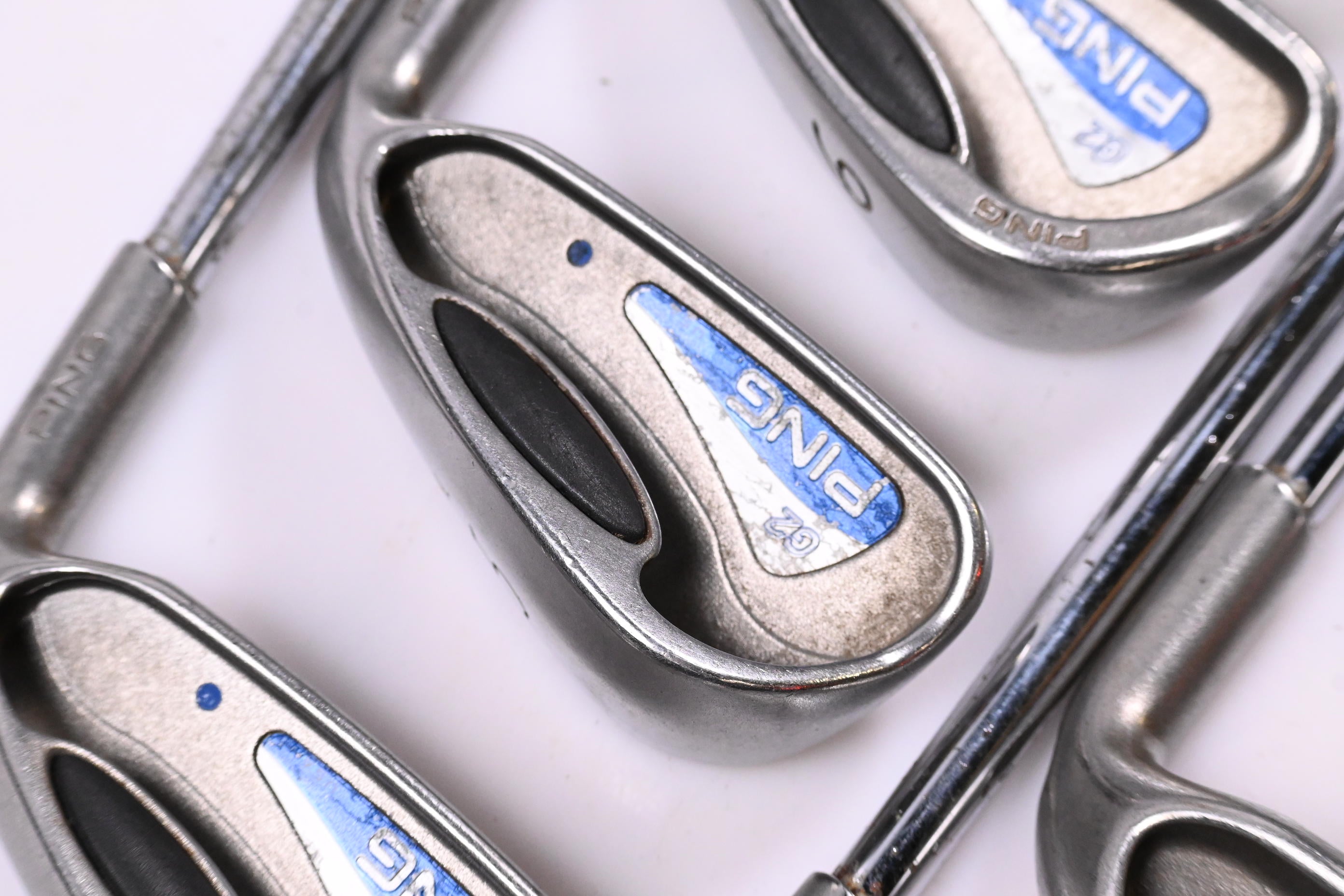 Ping G2 HL Irons / 4-PW+SW / Blue Dot / Regular Flex Steel Shafts