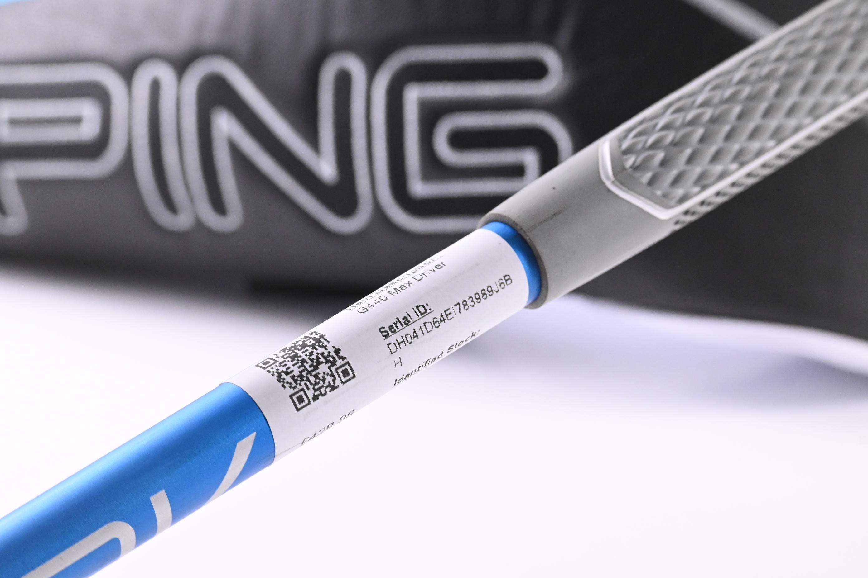 Ping G440 Max Driver / 10.5 Driver / Senior Flex Ping Alta CB Blue 50 Shaft