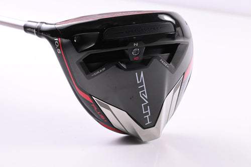 Left Hand Taylormade Stealth Plus Driver / 10.5 Degree / Stiff Flex Aldila 60