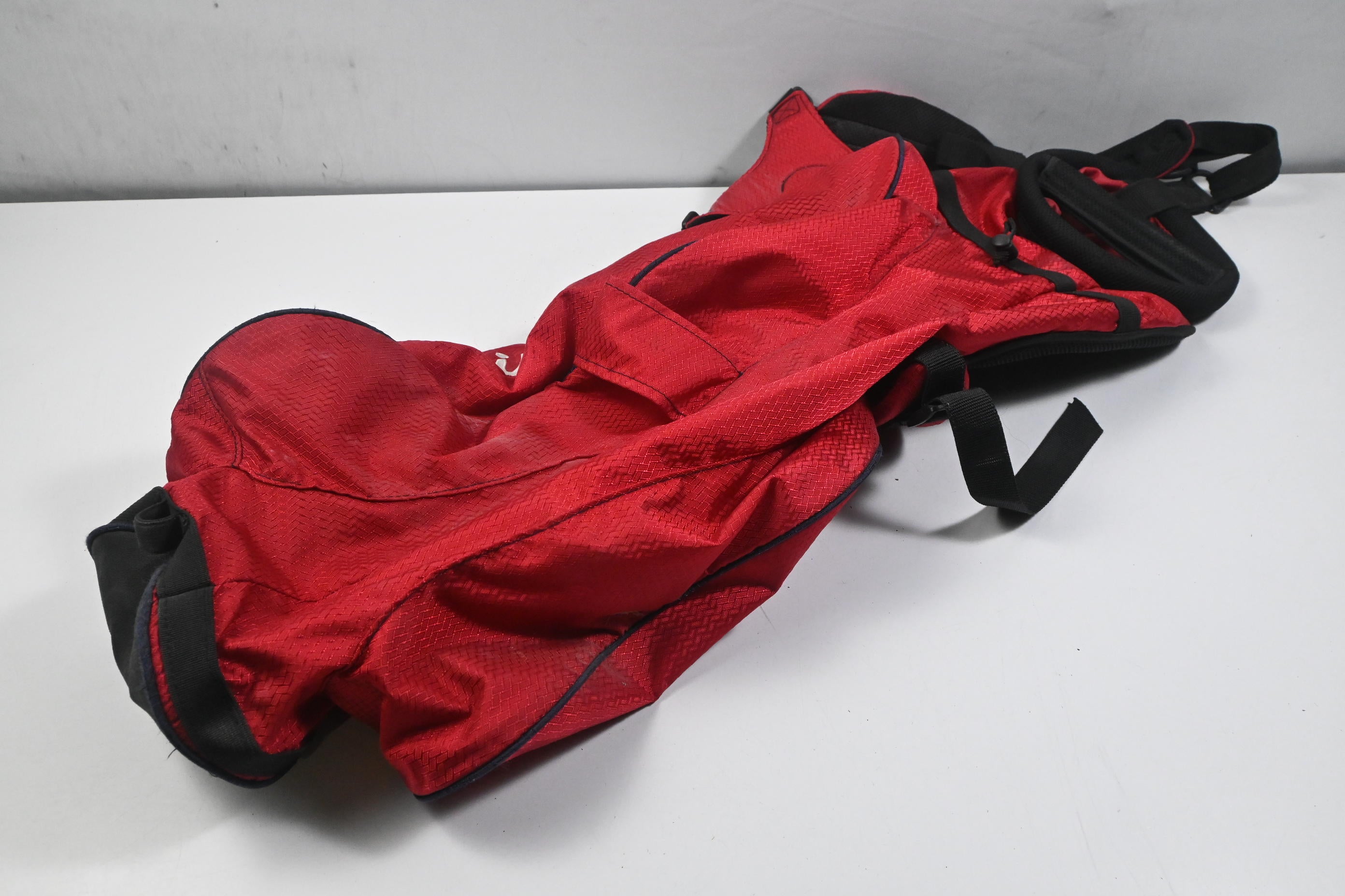 Titleist Pencil Bag / 2-Way Divider / Red & White