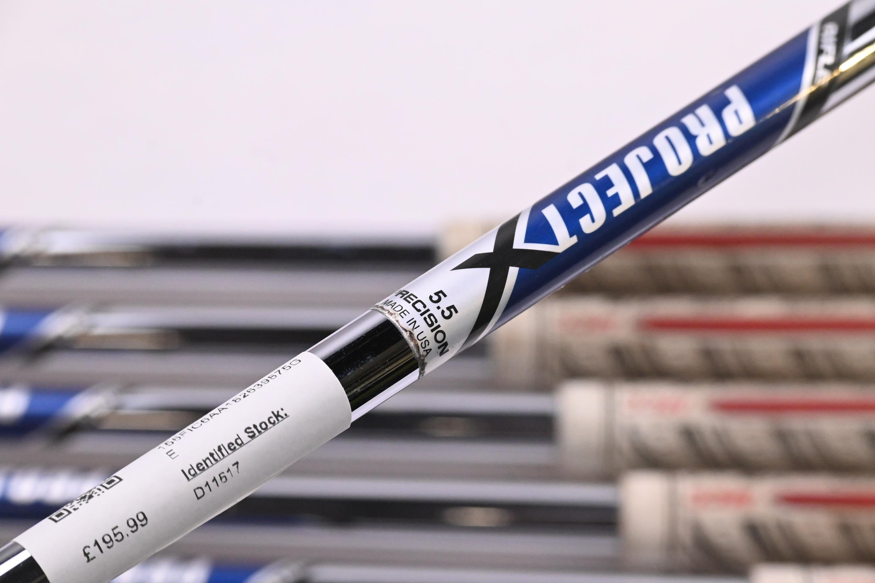 Ping i-Series E1 Irons / 5-PW / Blue Dot / Regular Flex Project X Shafts