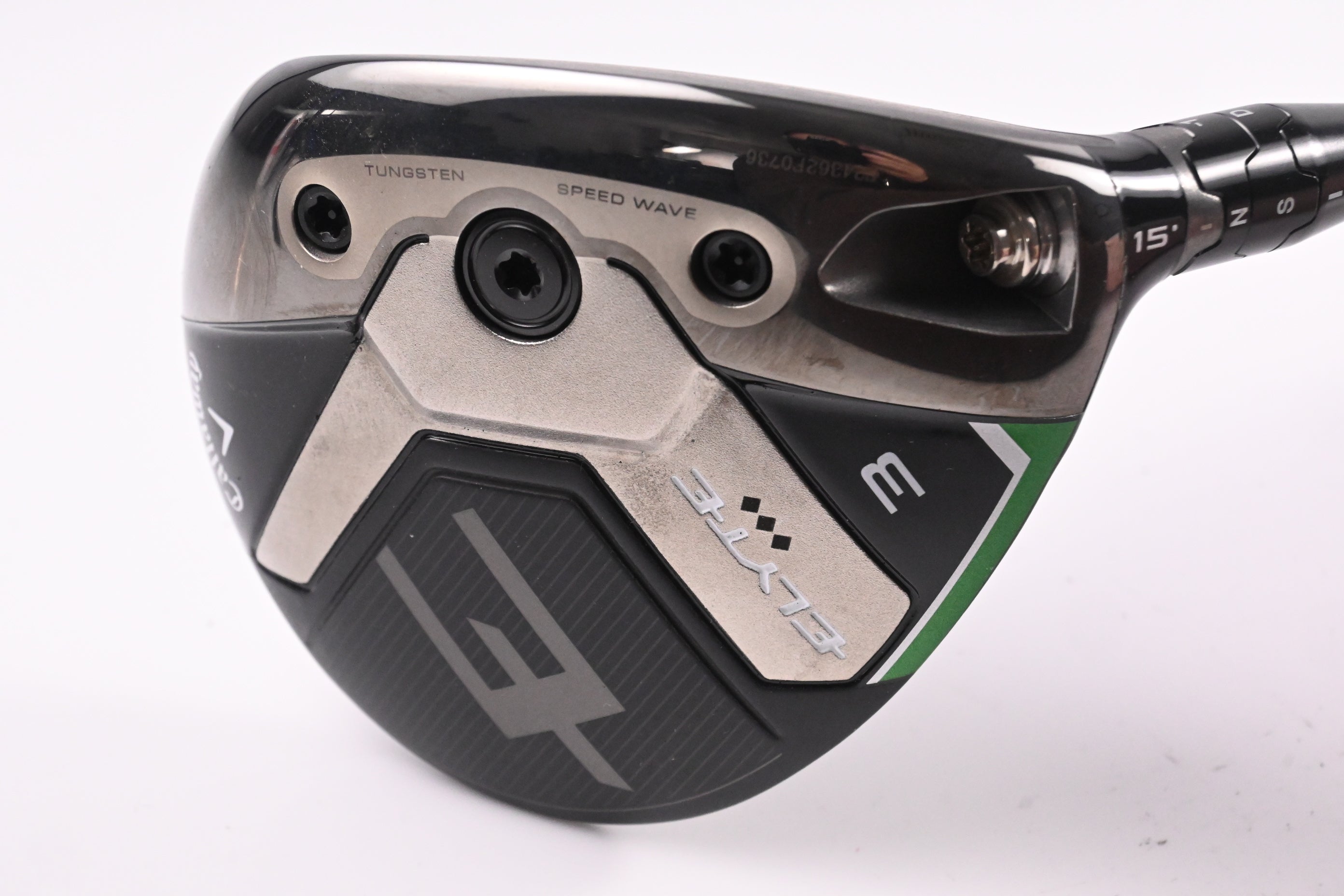 Callaway Elyte Triple Diamond #3 Wood / 15 Degree / Regular Flex Denali Charcoal