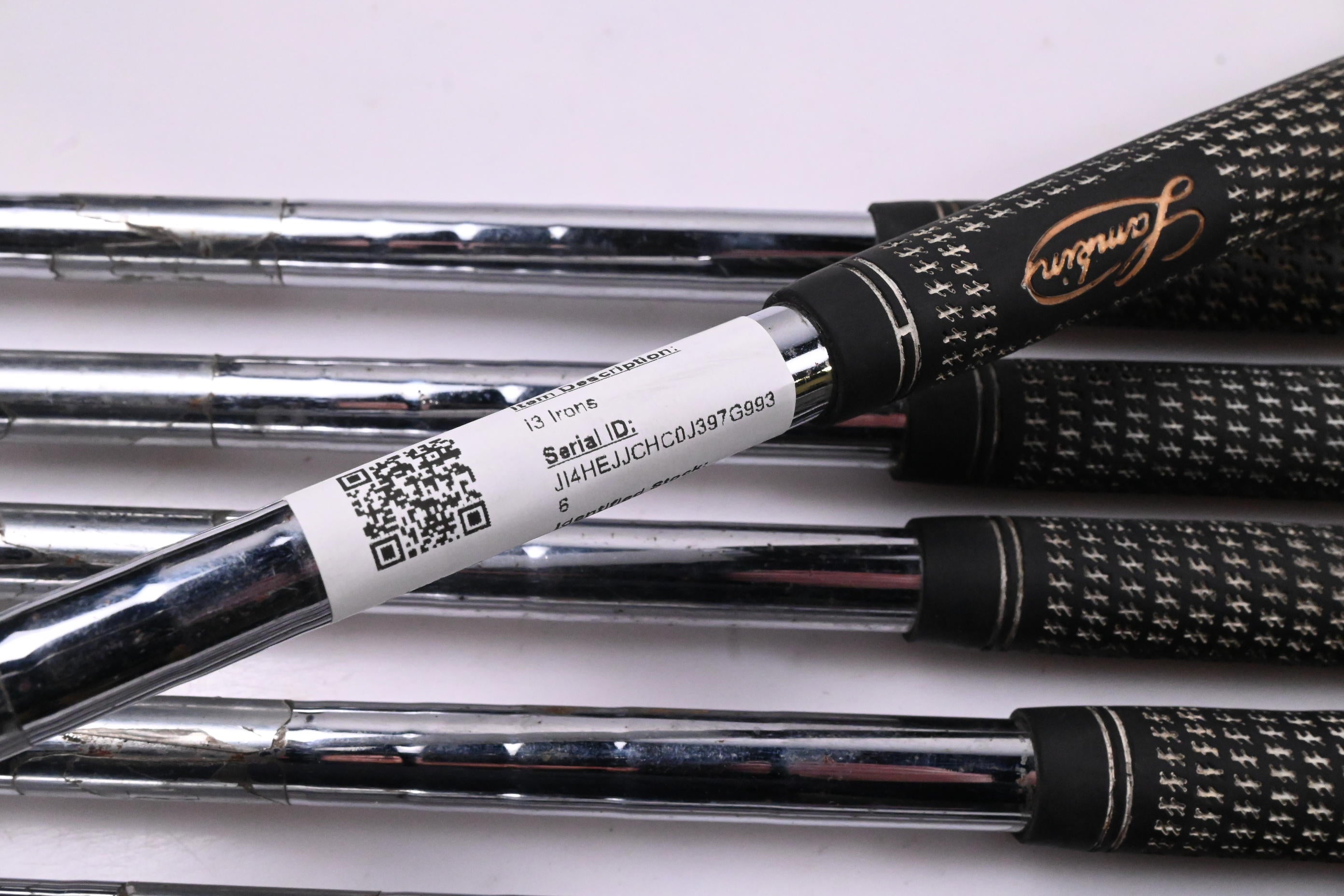 Ping i3 Irons / 3-PW+SW / Green Dot / Stiff Flex Ping JZ Shafts
