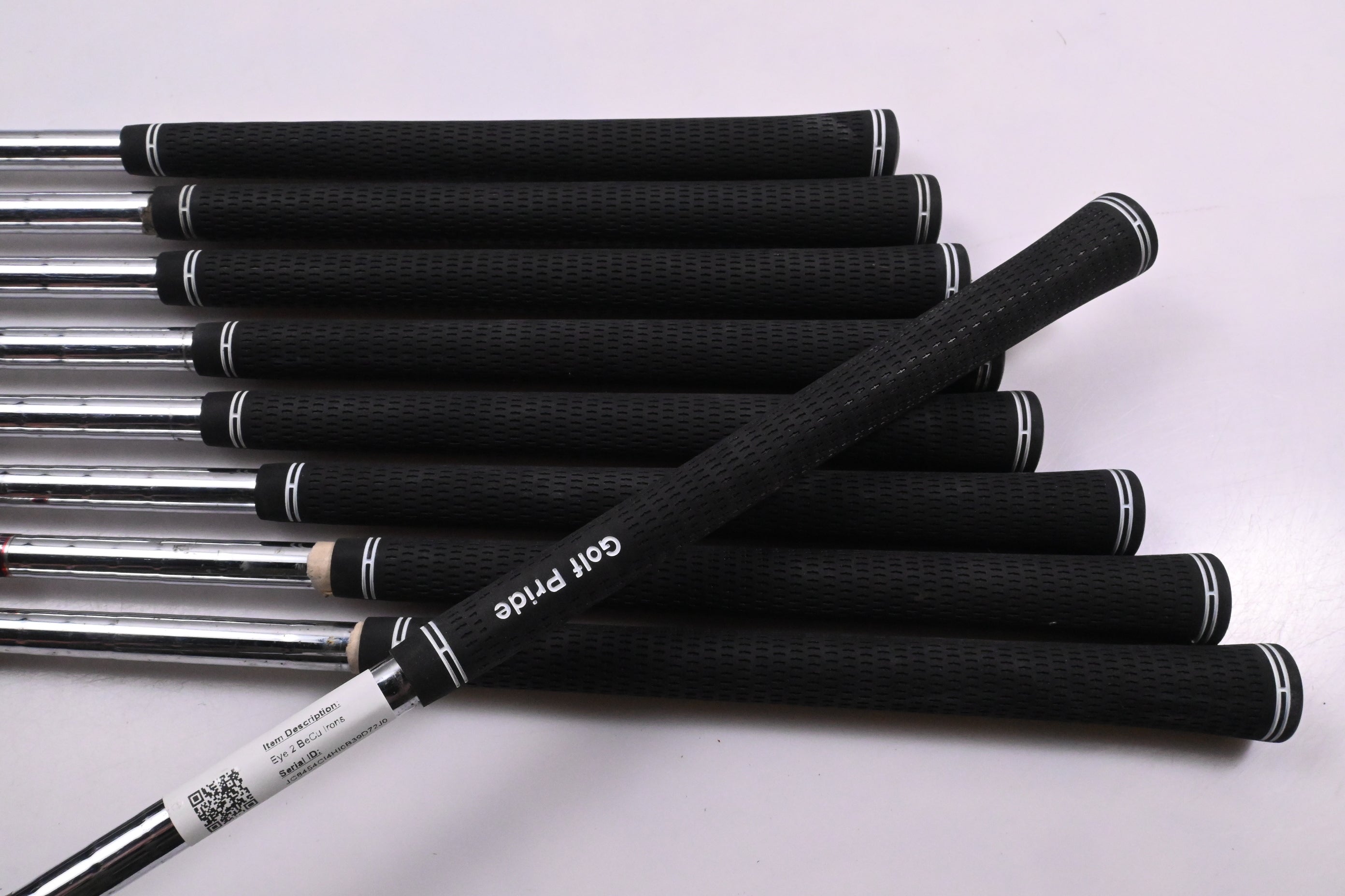Ping Eye 2 BeCu Irons / 3-PW+SW / Black Dot / Stiff Flex Ping JZ Shafts
