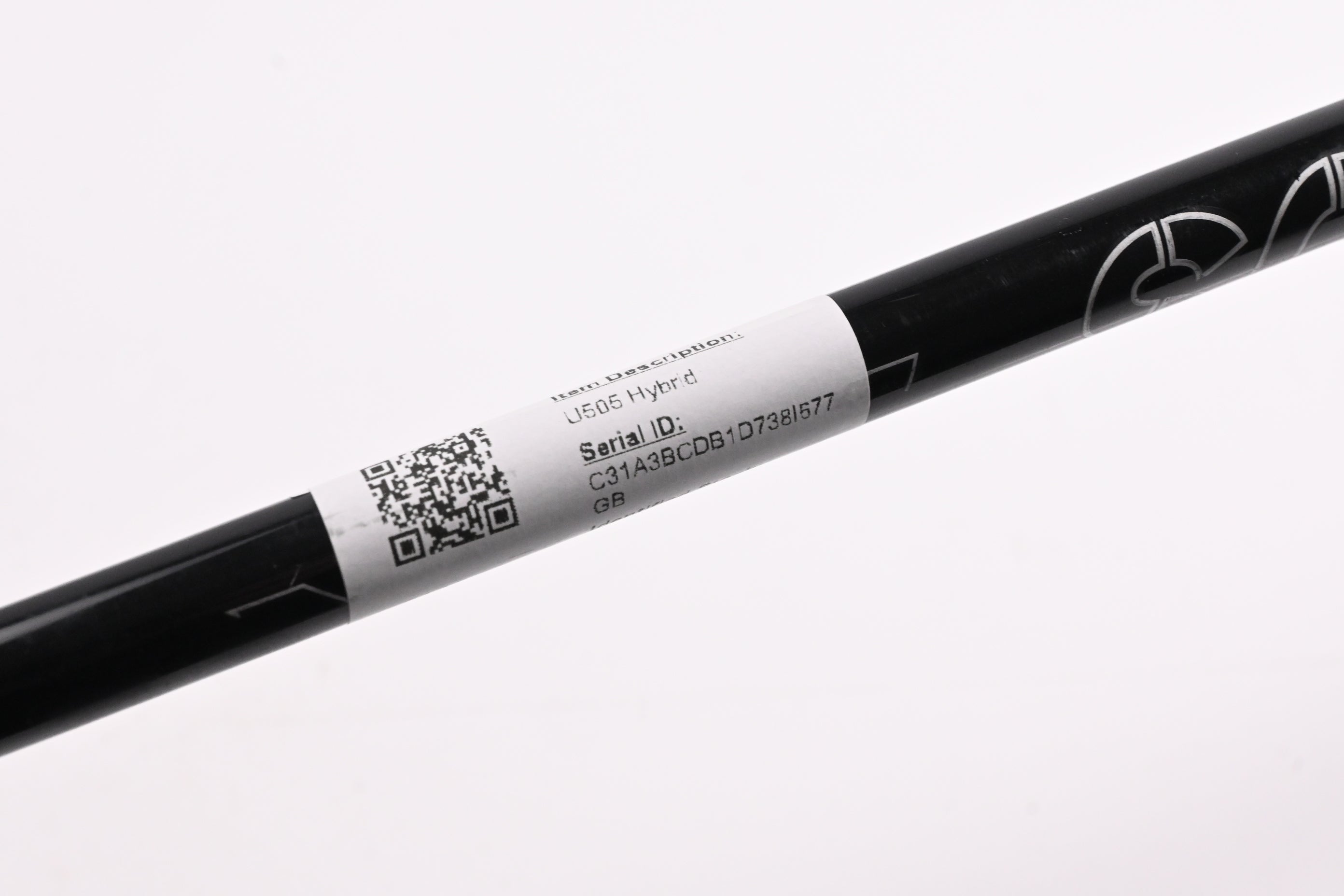 Titleist U505 #4 Iron / 22 Degree / Stiff Flex HZRDUS Smoke RDX Black 80 Shaft