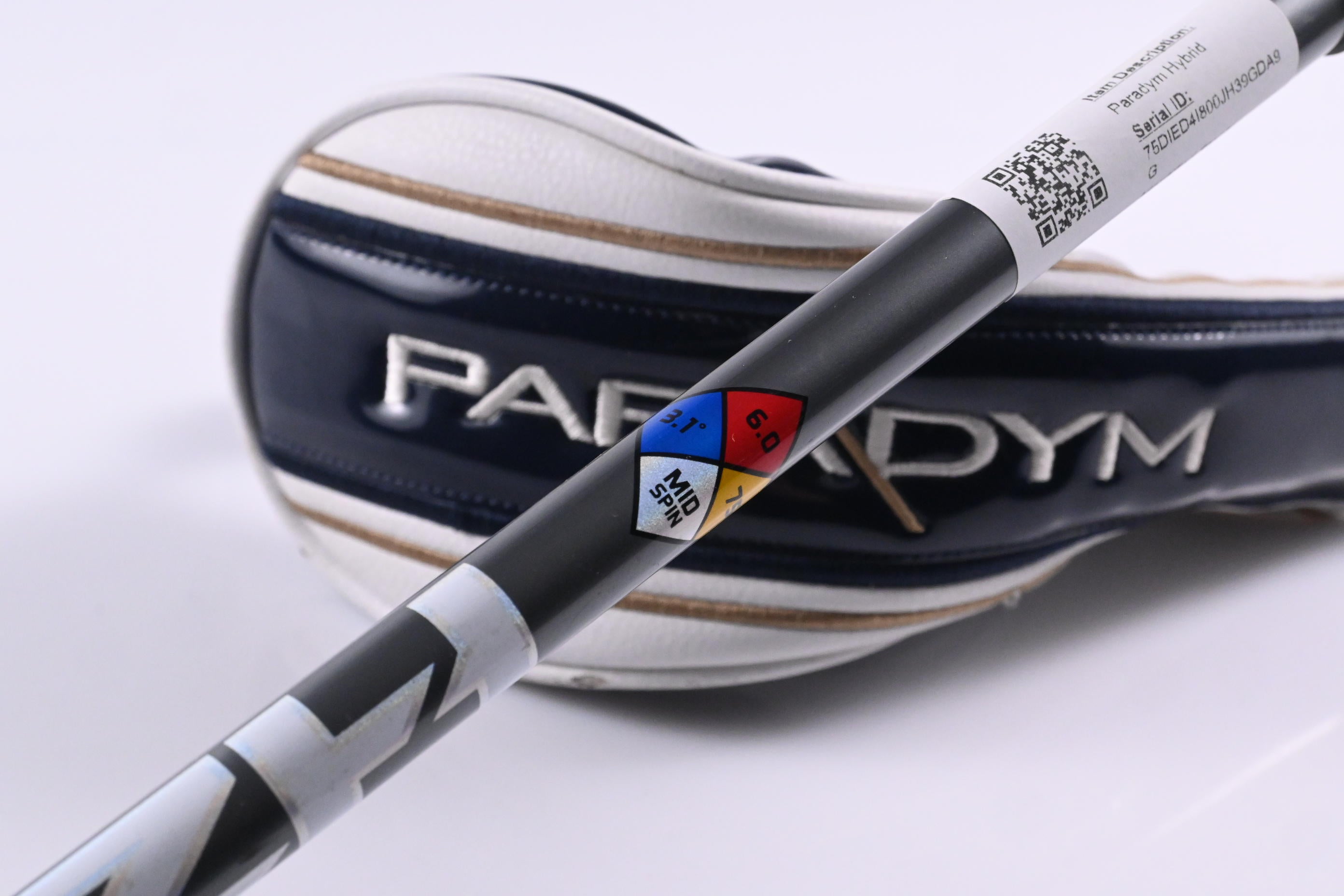 Callaway Paradym #3 Hybrid / 21 Degree / Stiff Flex HZRDUS Silver 75 Shaft