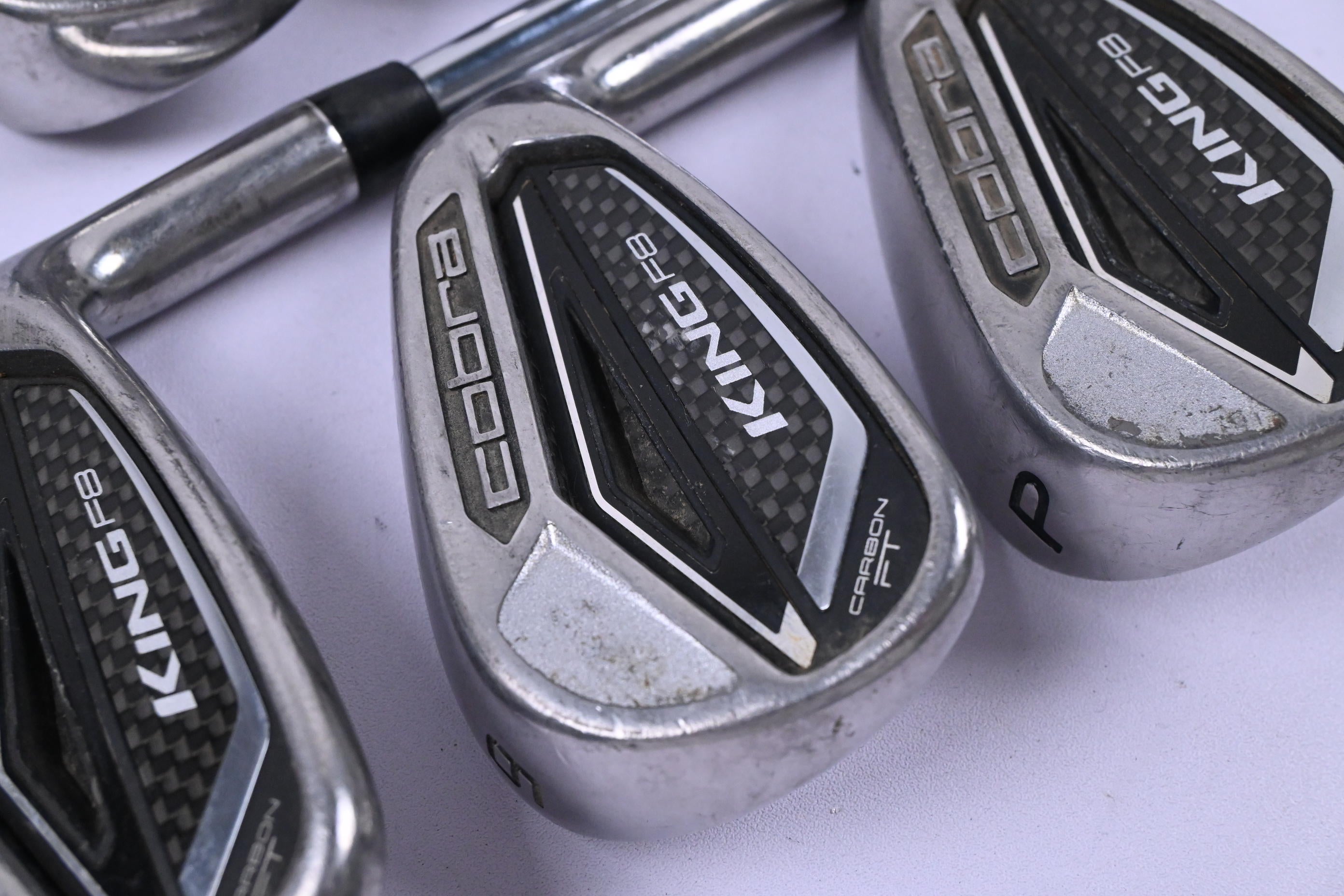 Cobra King F8 Irons / 6-PW / Regular Flex True Temper XP 90 Shafts