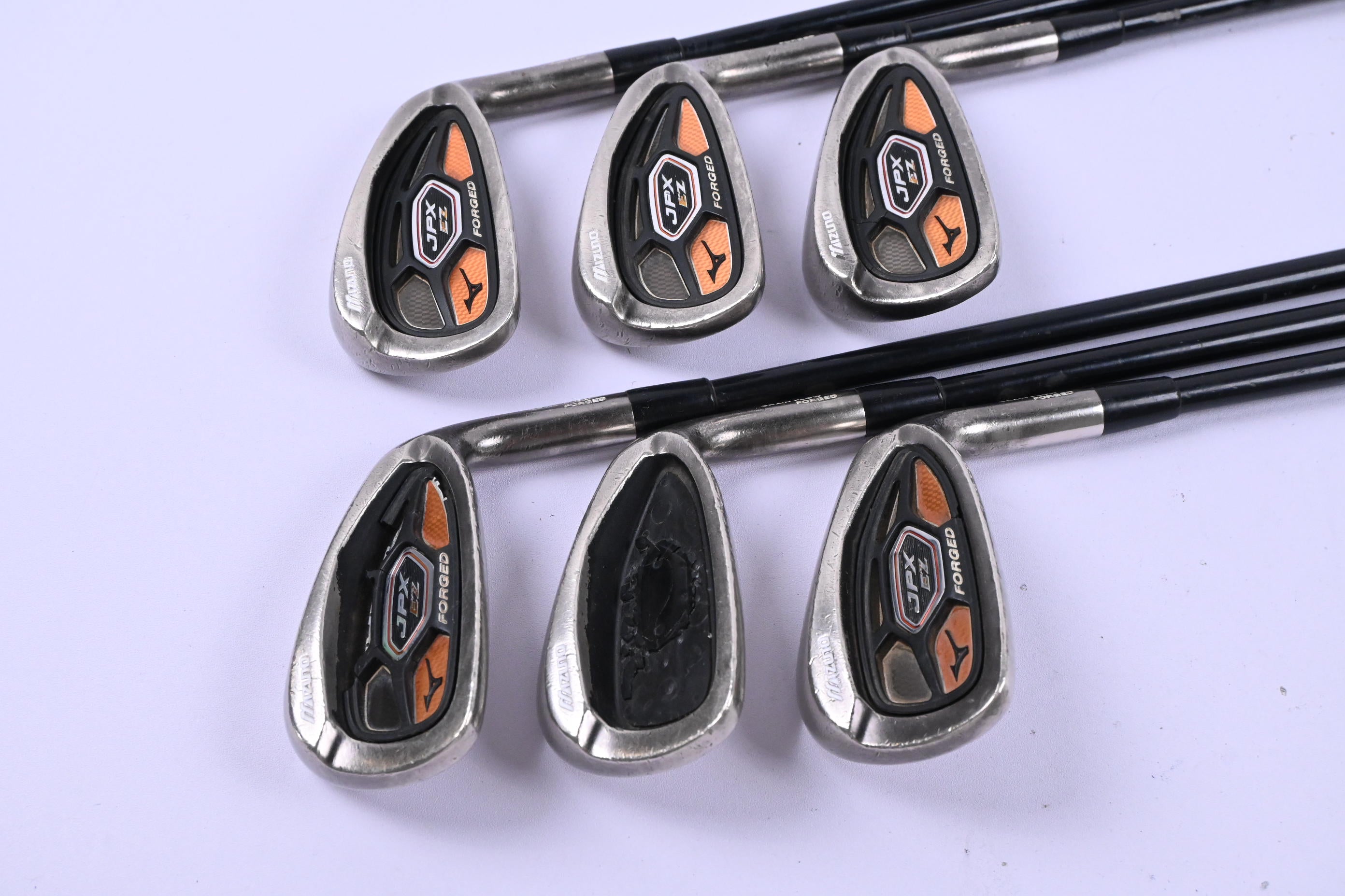 Mizuno JPX EZ Forged 2013 Irons / 5-PW / Regular Flex Fujikura Orochi 65 Shafts