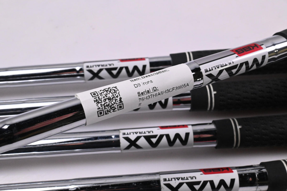 Wilson D9 Irons / 5-9i / UniFlex KBS MAX UltraLite Shafts