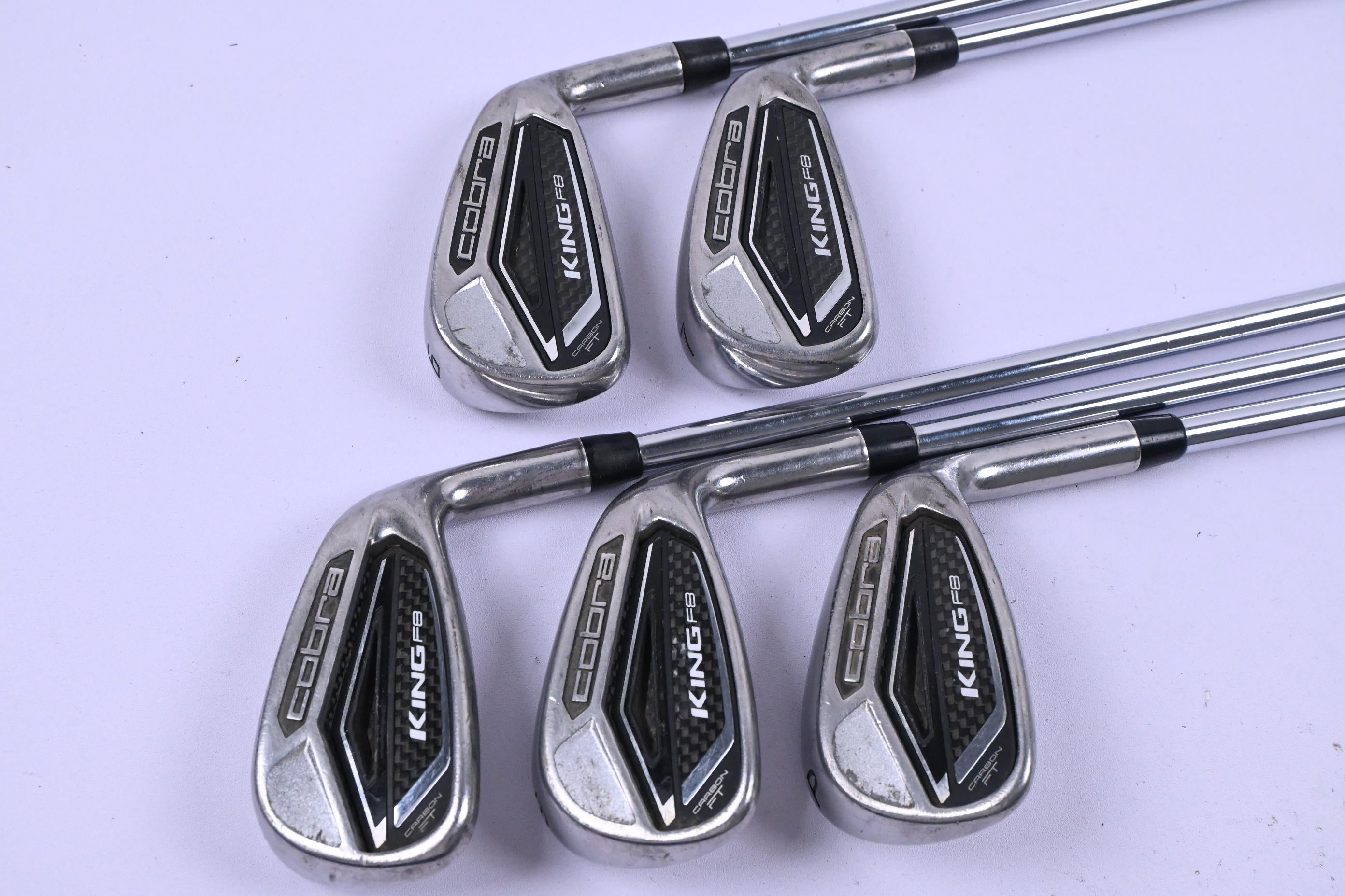 Cobra King F8 Irons / 6-PW / Regular Flex True Temper XP 90 Shafts