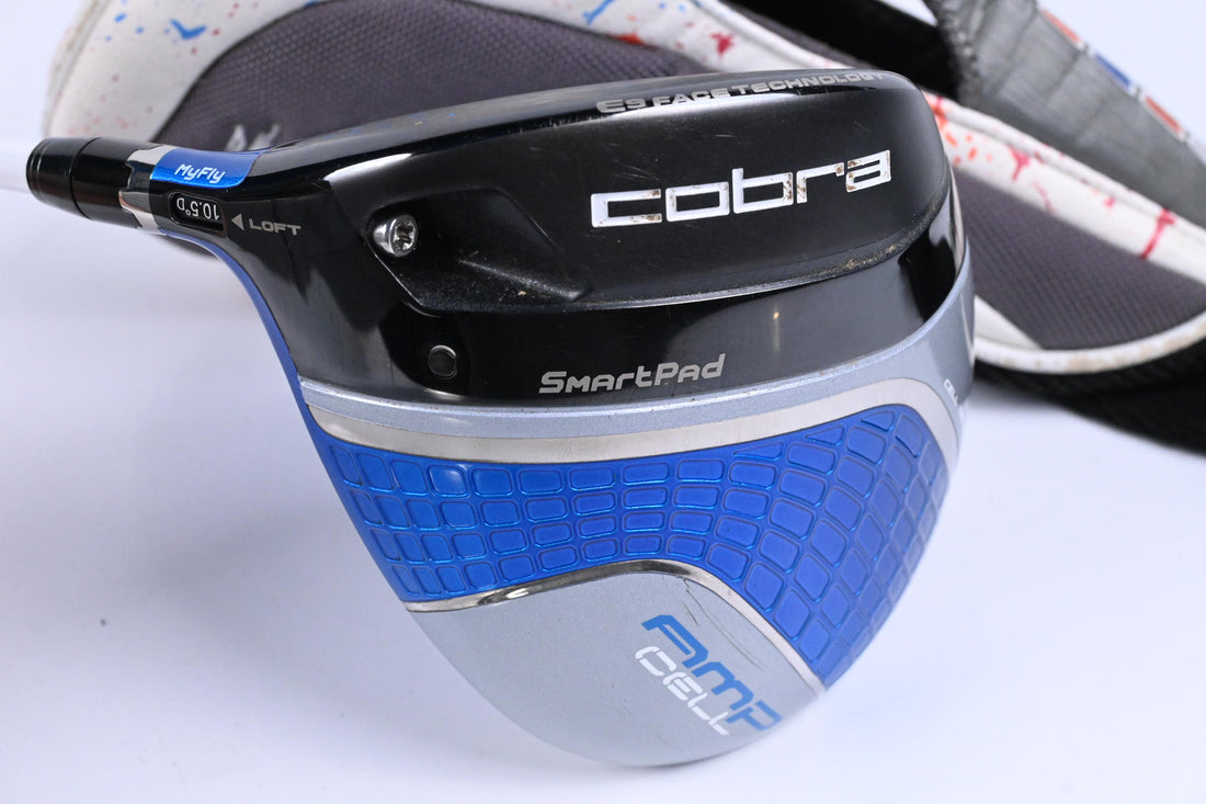 Left Hand Cobra AMP Cell Driver / 10.5 Degree / Stiff Flex Fujikura Fuel 60