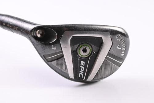 Left Hand Callaway Epic #3 Hybrid / 20 Degree / Stiff Flex UST Recoil ES 780