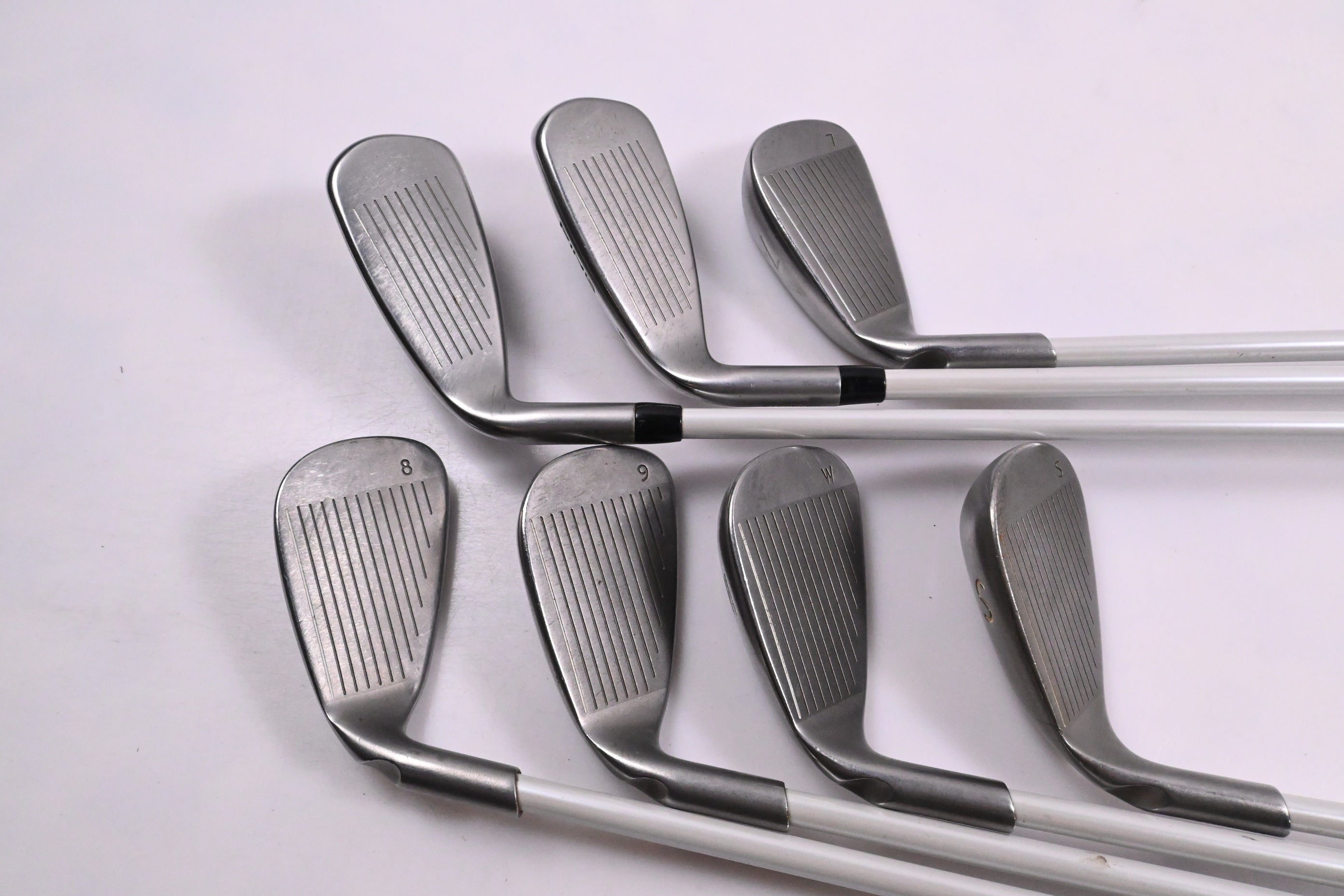 Ladies Ping Faith Hybrid Combo Irons / 5-6H-7-PW+SW / Orange Dot / Ladies Flex