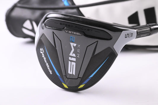 Taylormade SIM2 Max #5 Wood / 18 Degree / Stiff Flex Fujikura Ventus Blue 6
