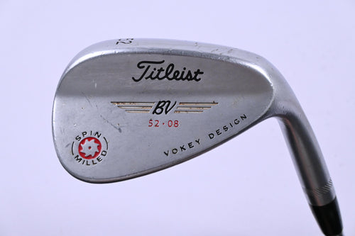 Titleist Vokey Spin Milled 2009 Gap Wedge / 52 Degree / Wedge Flex Vokey Design