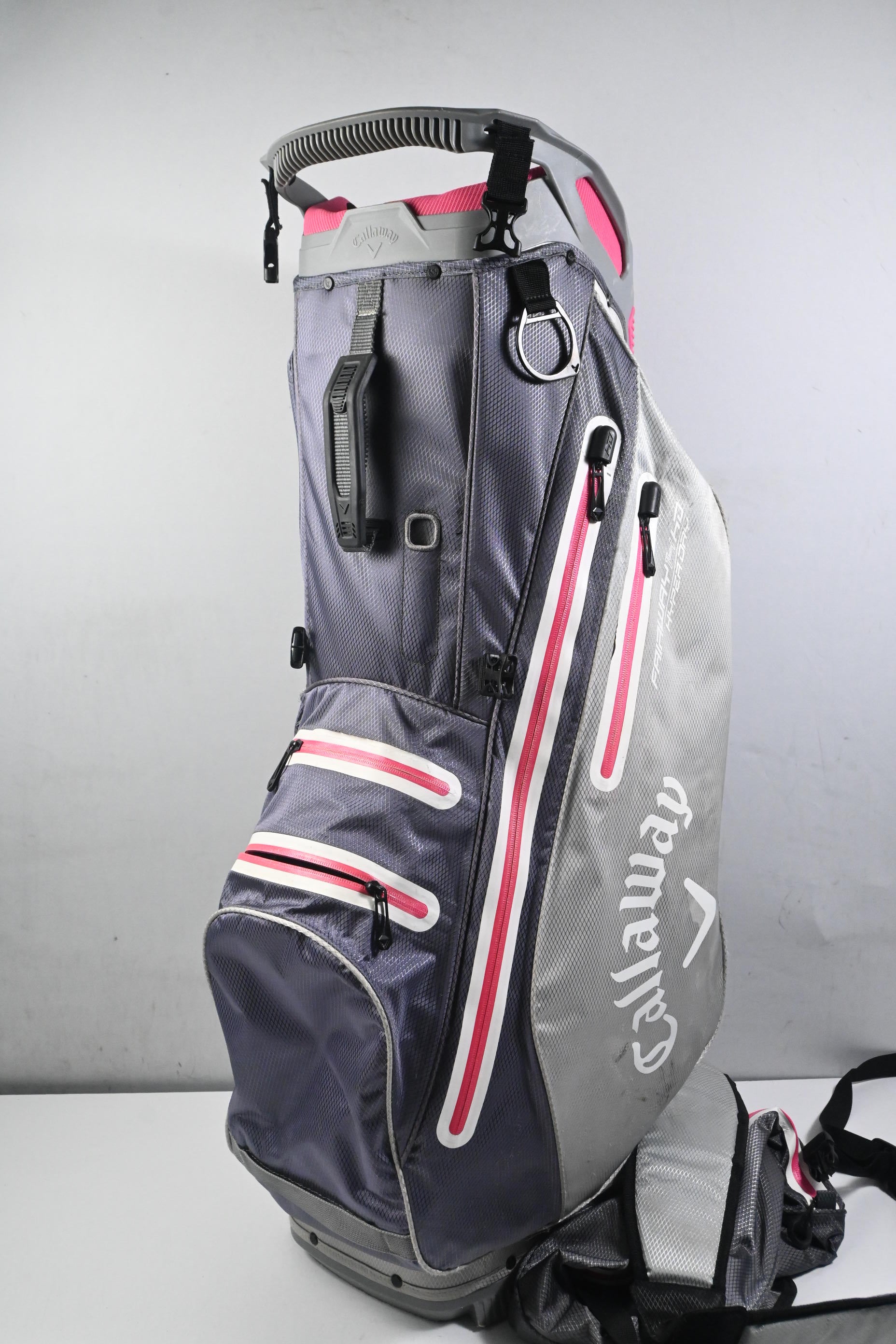 Callaway Fairway 14 Hyper Dry Stand Bag / 14-Way Divider / Purple & Grey