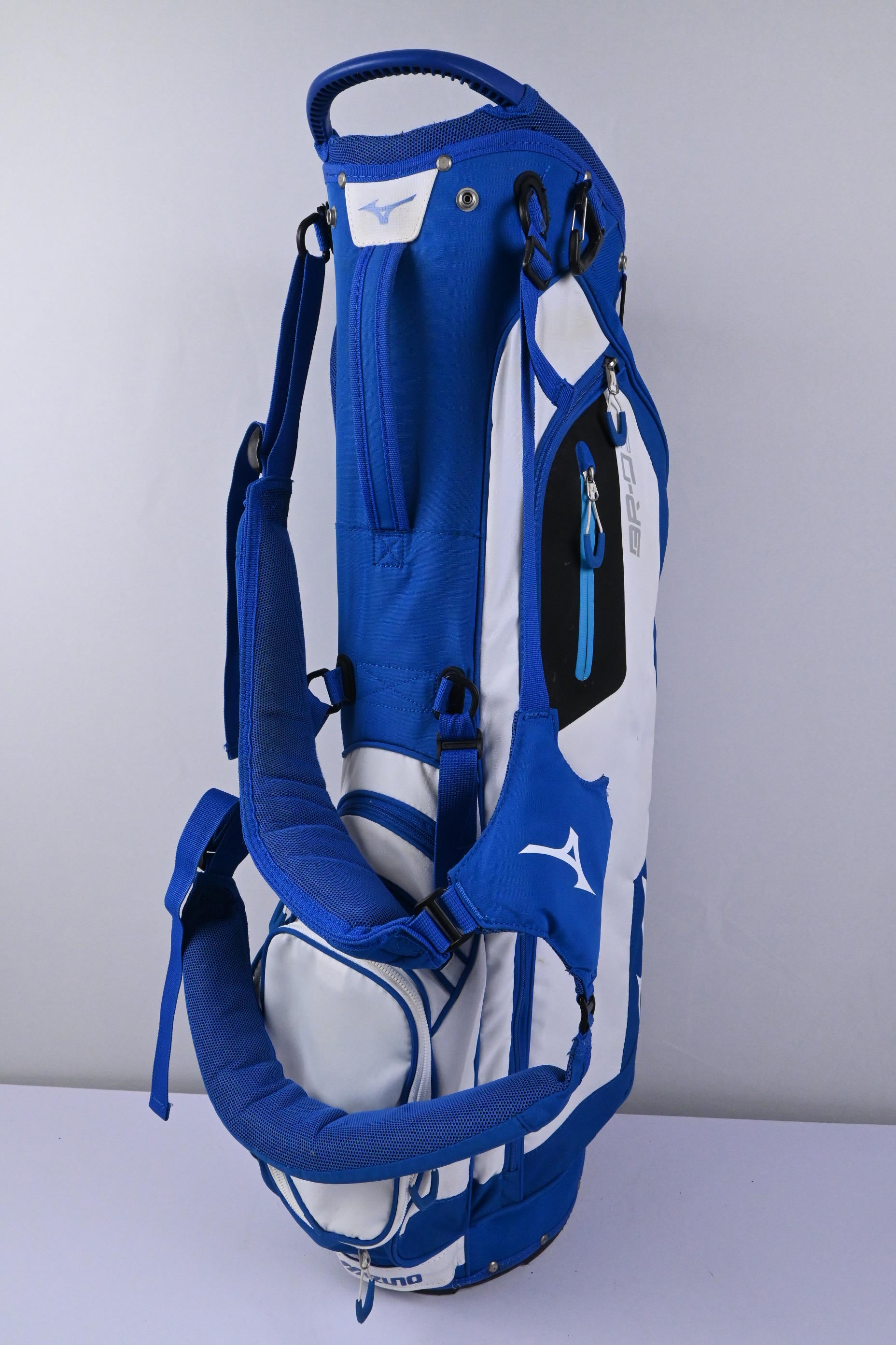 Mizuno BR-D3 Stand Bag / 5-Way Divider / Blue & White
