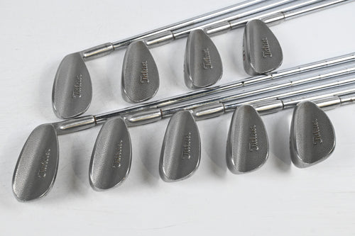 Titleist Accu Flo Irons / 3-PW+SW / Regular Flex True Temper Lite Shafts