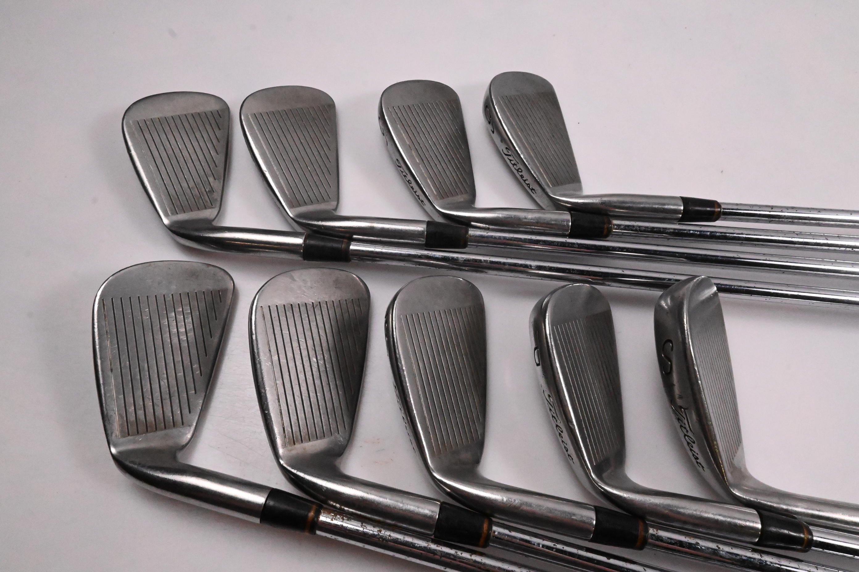 Titleist DTR Irons / 3-PW+SW / Regular Flex Titleist MS-309 Steel Shafts