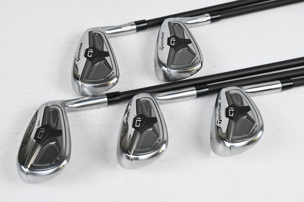 Taylormade Qi Max Irons / 7-PW+GW / Senior Flex KBS by REAX HL 50 Shafts