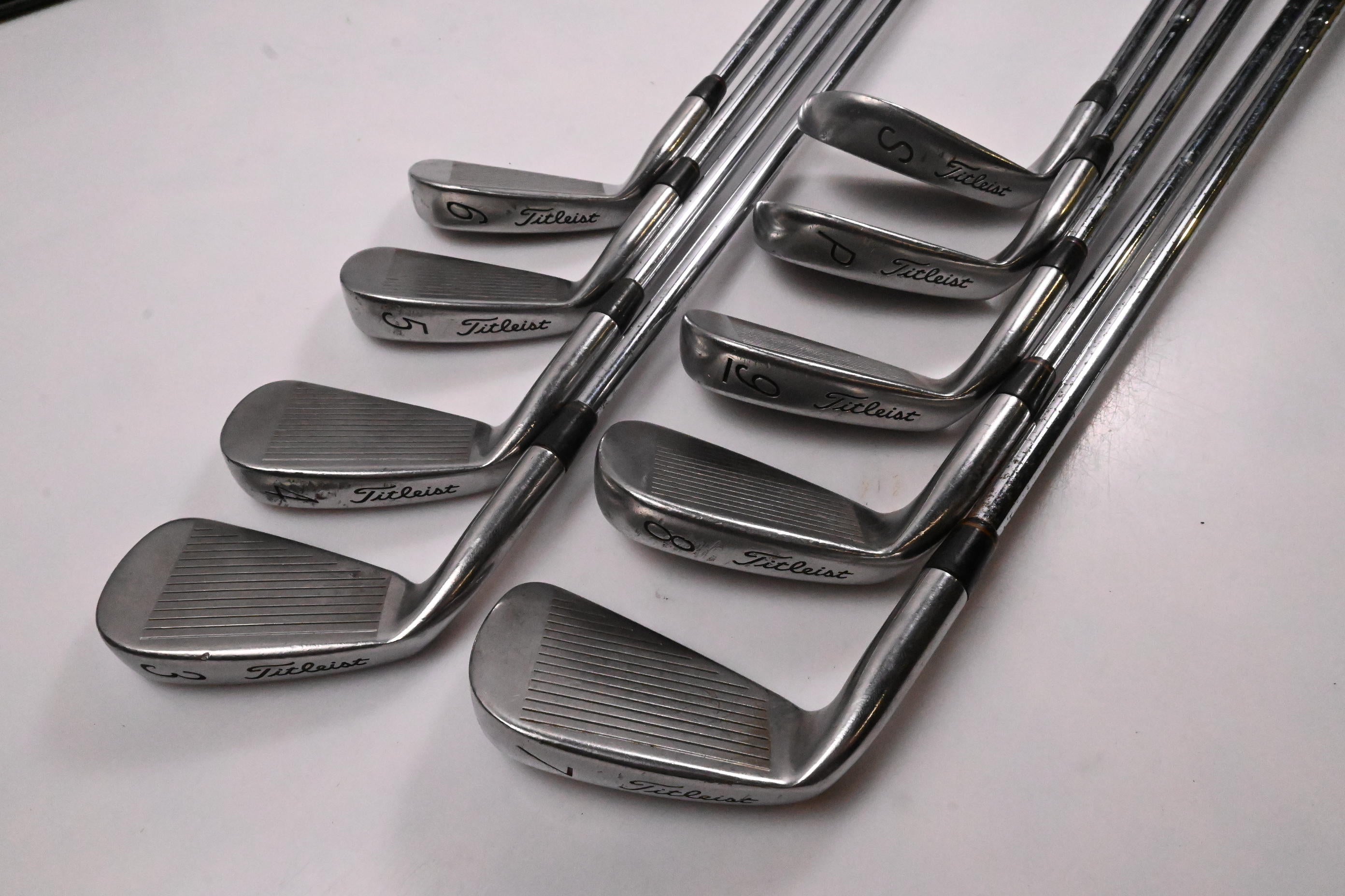 Titleist DTR Irons / 3-PW+SW / Regular Flex Titleist MS-309 Steel Shafts