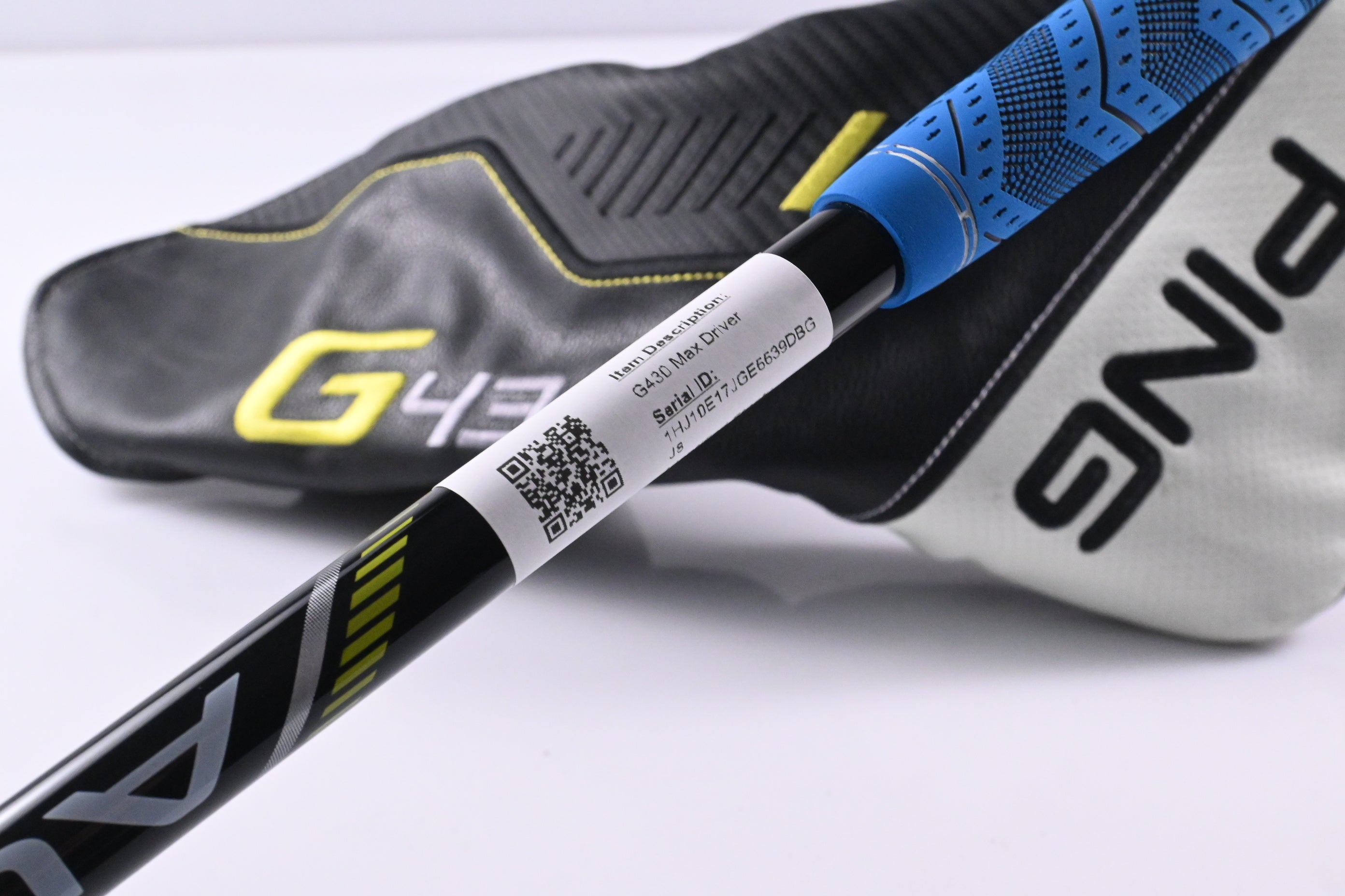 Ping G430 Max Driver / 10.5 Degree / Stiff Flex Ping Alta CB Black 55 Shaft